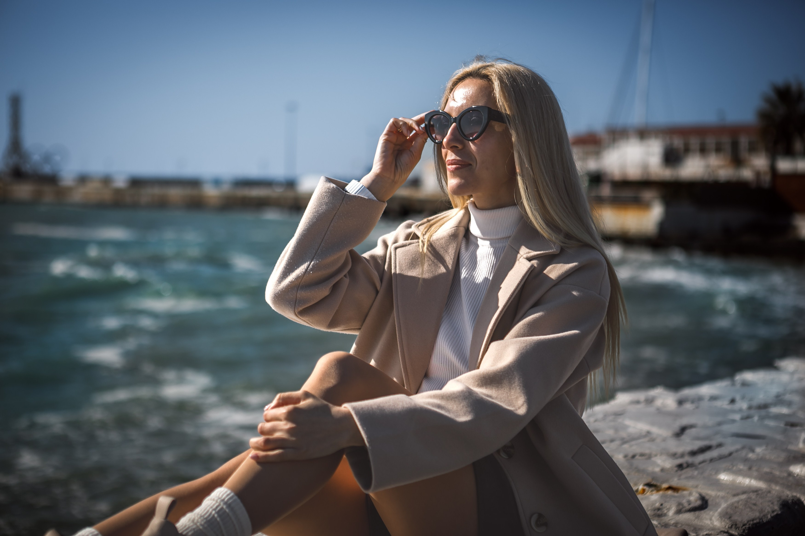 Фотосессия у моря. Фотограф Губкинского