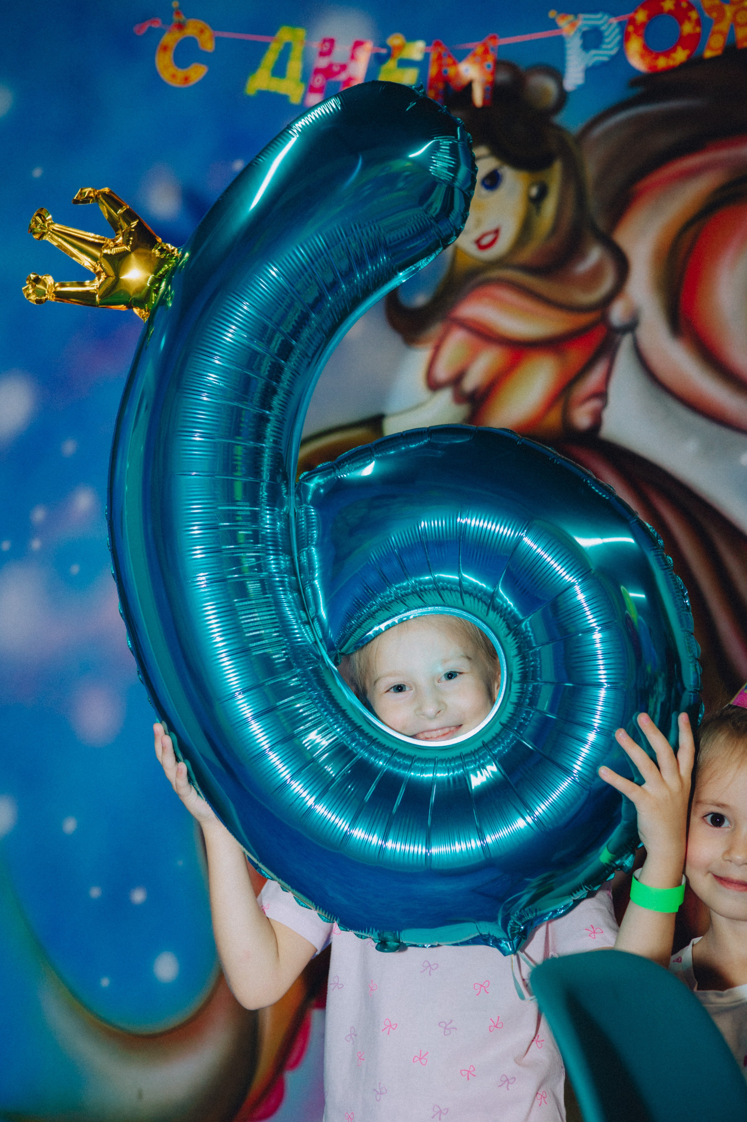 Для Алёнушки | детский день рождения в игровой комнате 🦋. Портретный фотограф в Новосибирске