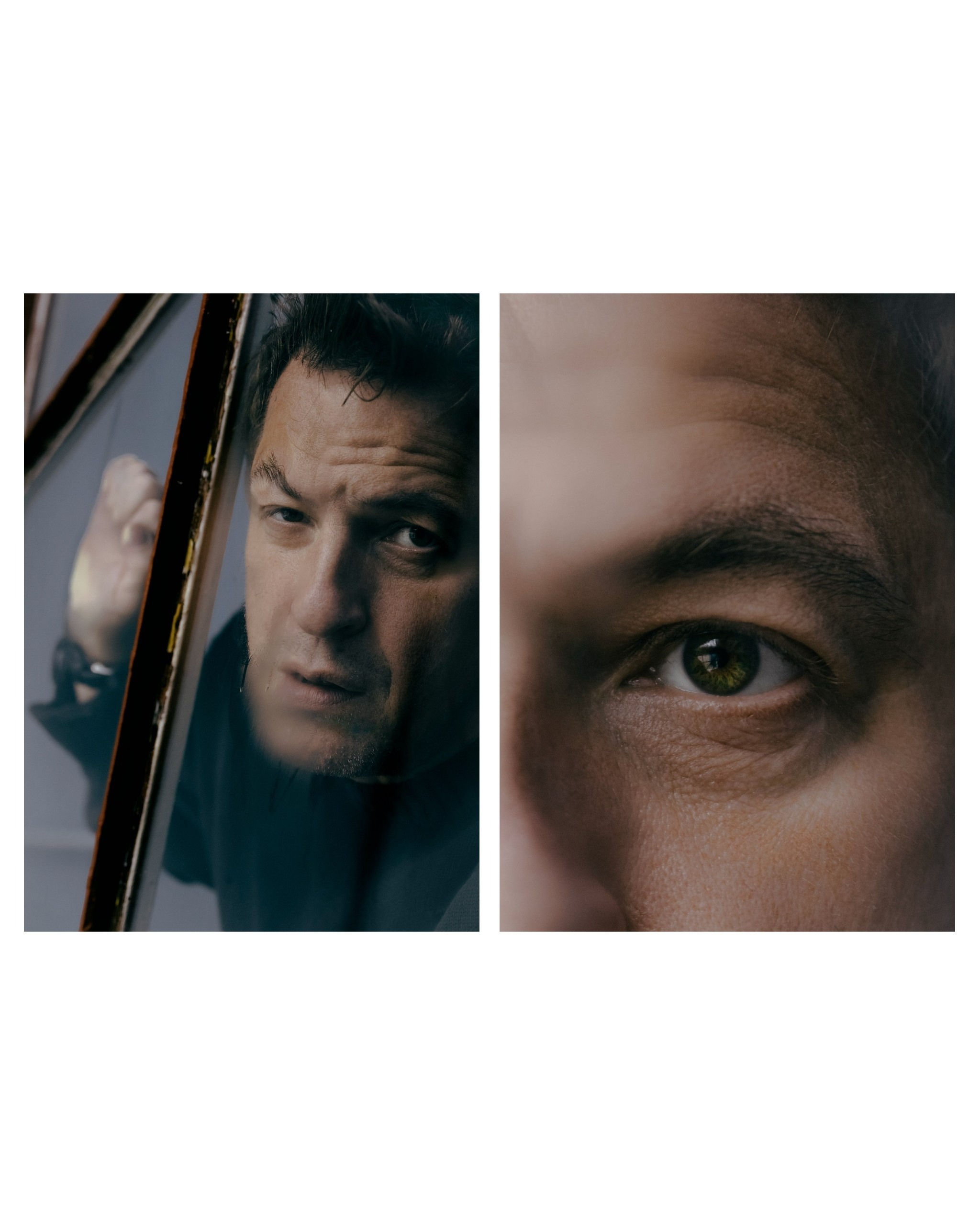 глаз мужчины крупным планом