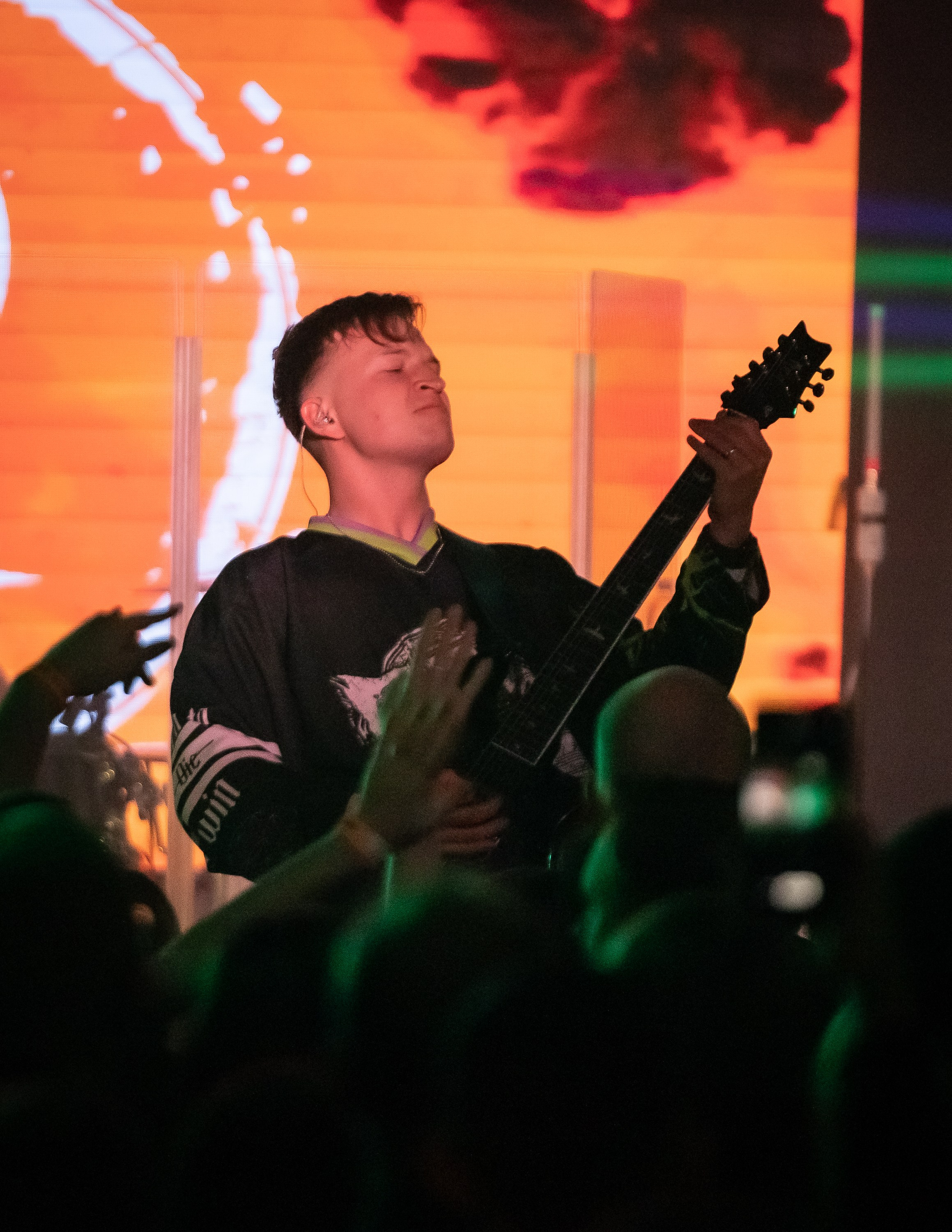 Концерт альтернатив метал группы iOSTRA в «Music bar Мумий Тролль» Москва. Фотограф Владимир Охрименко