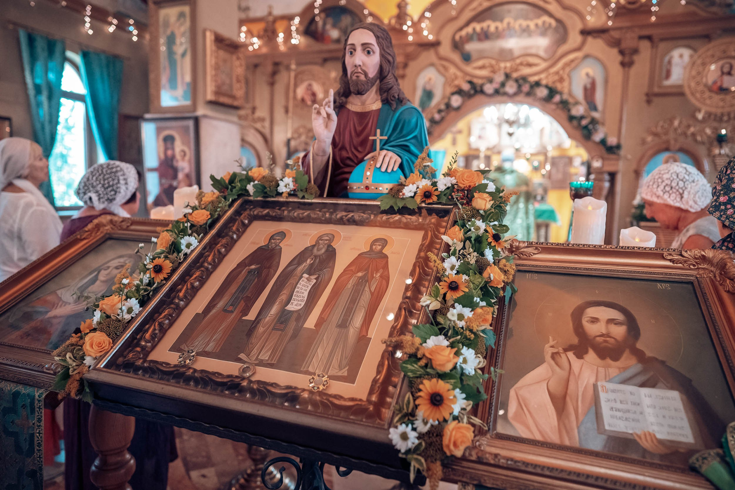 Престольный праздник храма Прп.Сергия Радонежского с. Орлиное. Церковный фотограф Севастополь