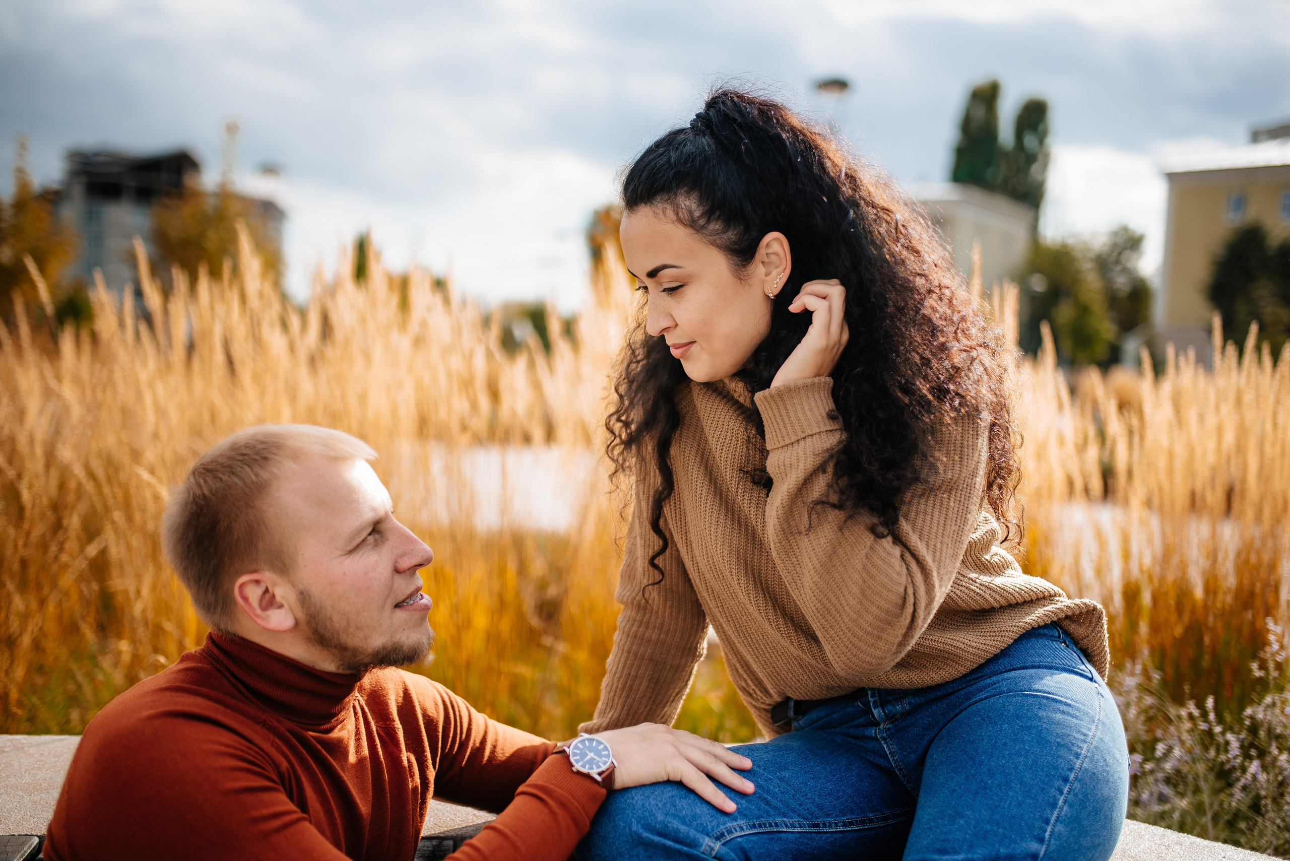 Живая и трогательная съемка love-story в Воронеже. Свадебный и семейный фотограф в Воронеже и за границей