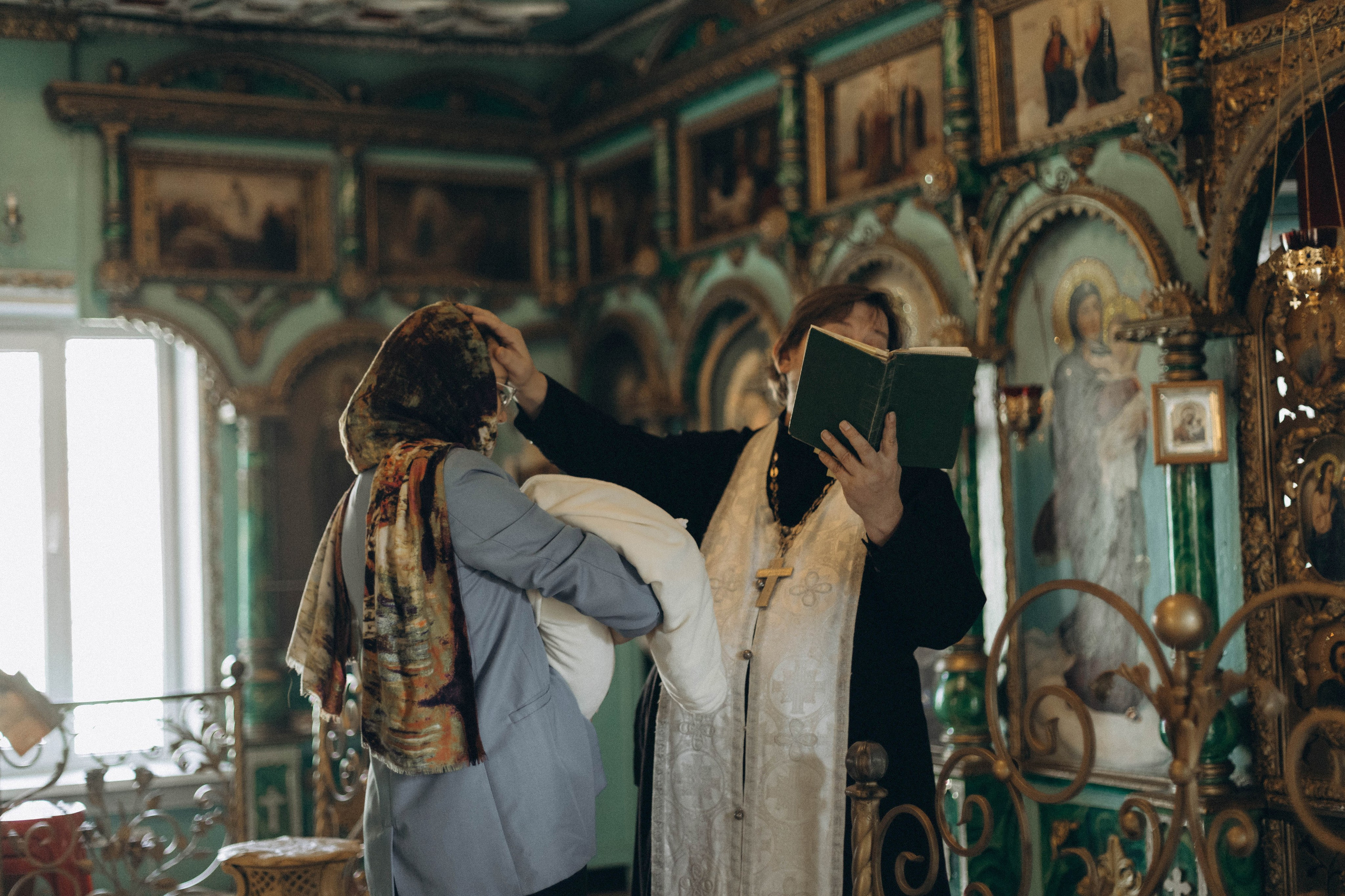 Крестины Александры. Портретный и свадебный фотограф в Астрахани Сабира Аубекерова