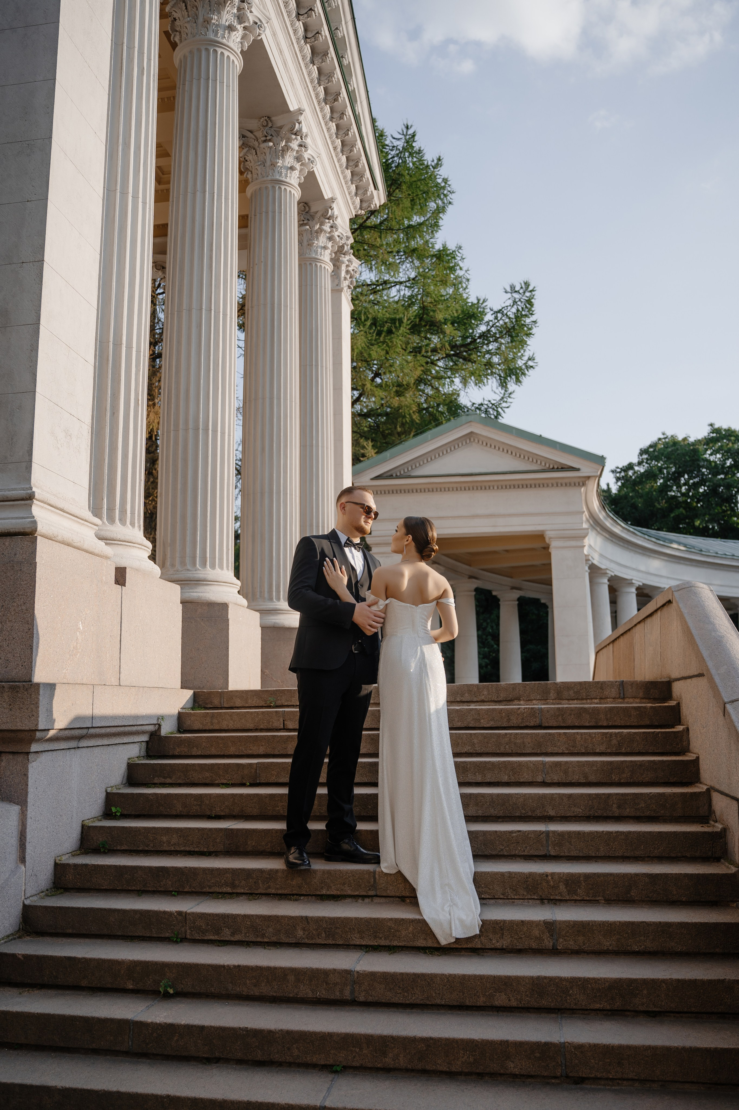 Свадебная фотосессия в парке Архангельское. Свадебный и семейный фотограф в Москве Светлана Зоткина