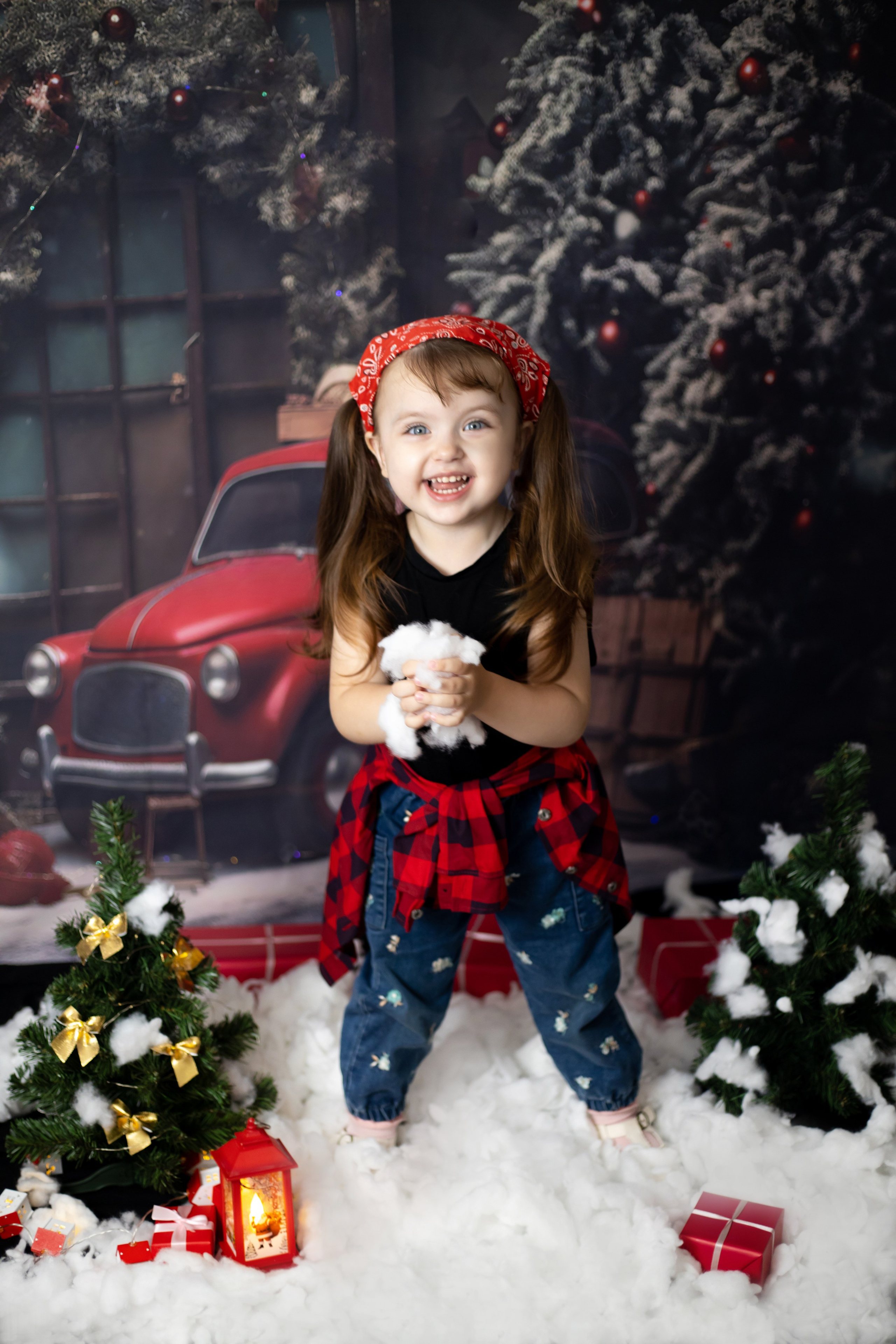 Новый год — Красная машина. Фотограф новорожденных Химки, Красногорск, Мытищи и Москва Елена Третьяк
