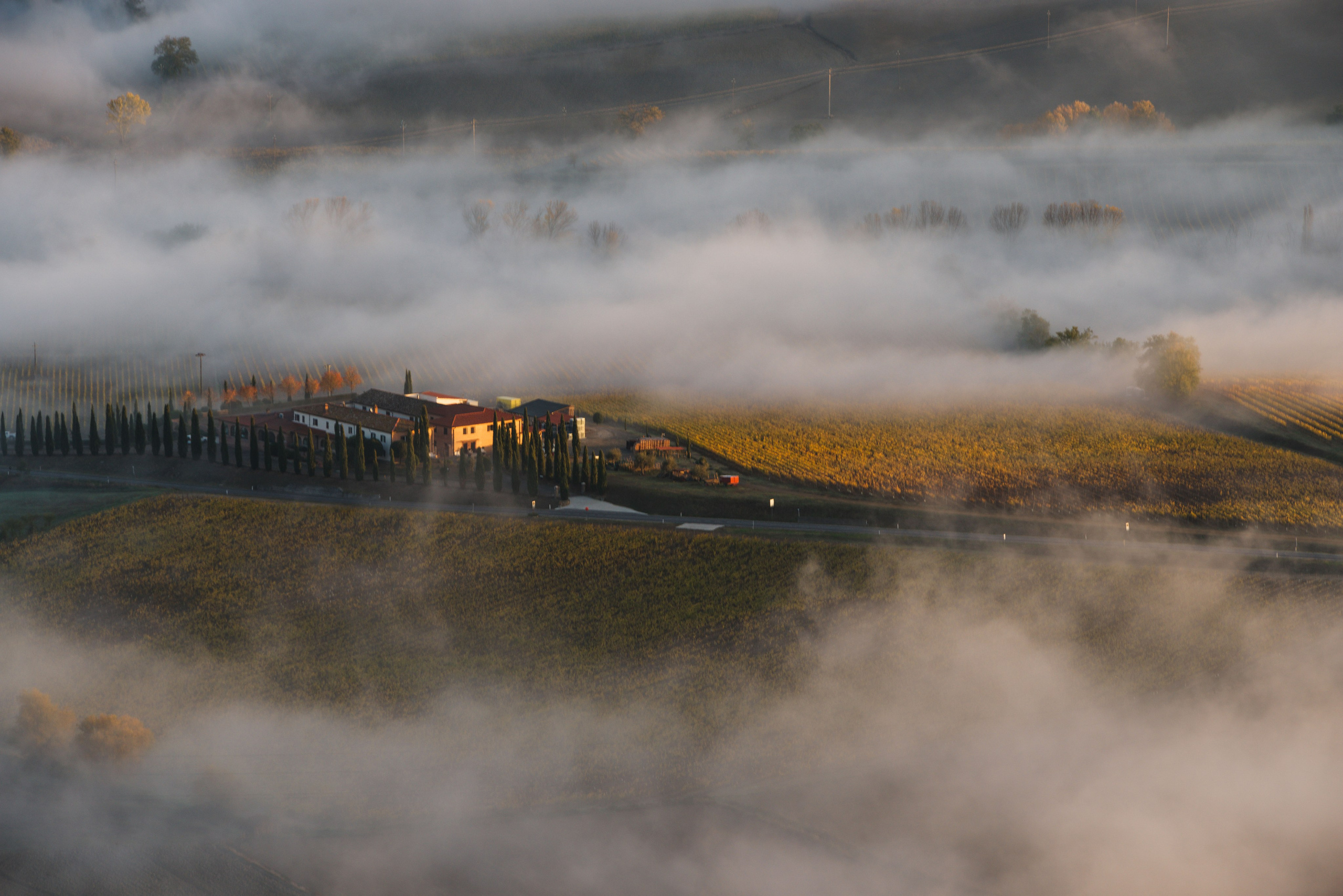 Регион Валь-д'Орча (Val d'Orcia). 