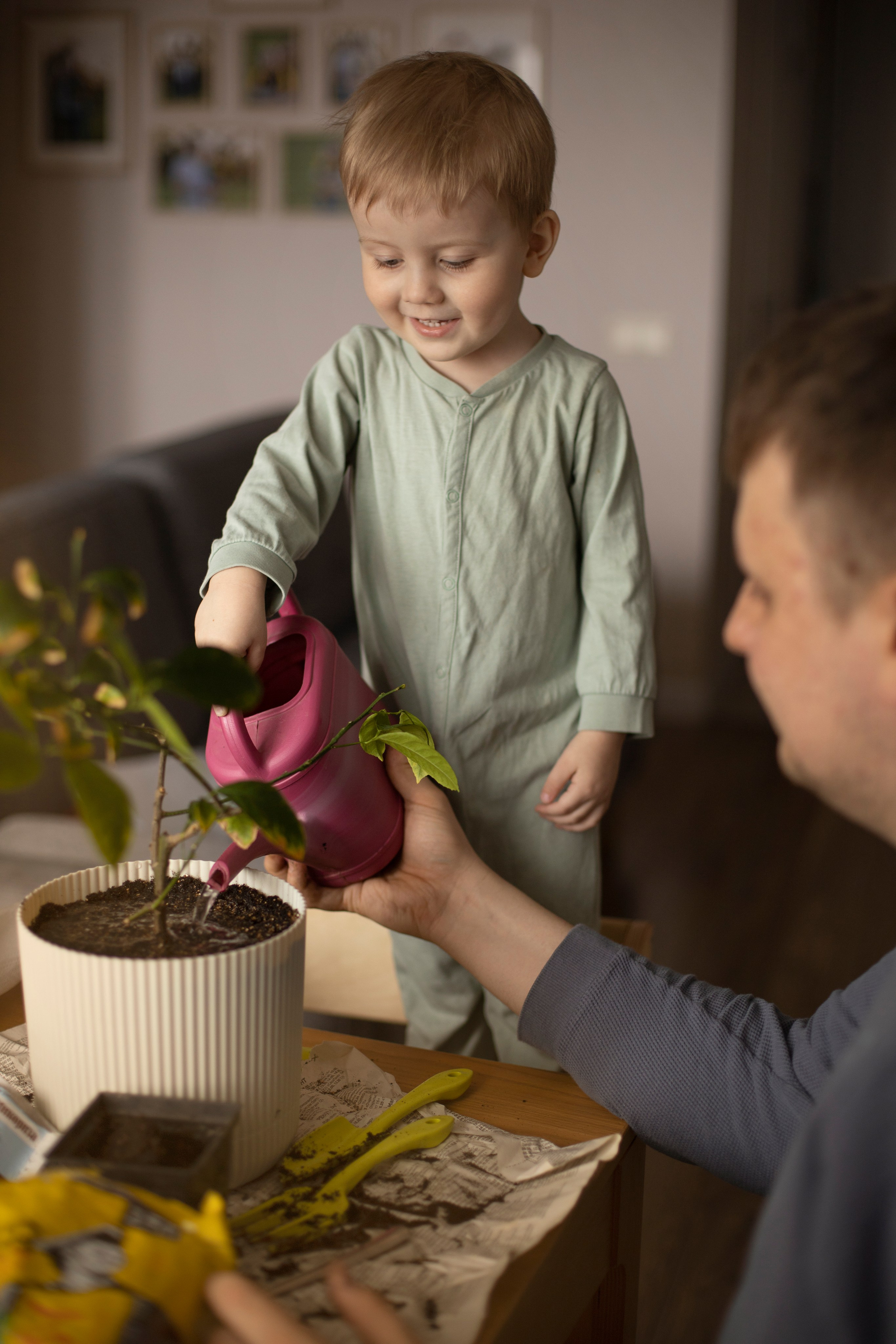 Саша и Варя, папа и мама. Детский и семейный фотограф Софья Пузикова | УФА