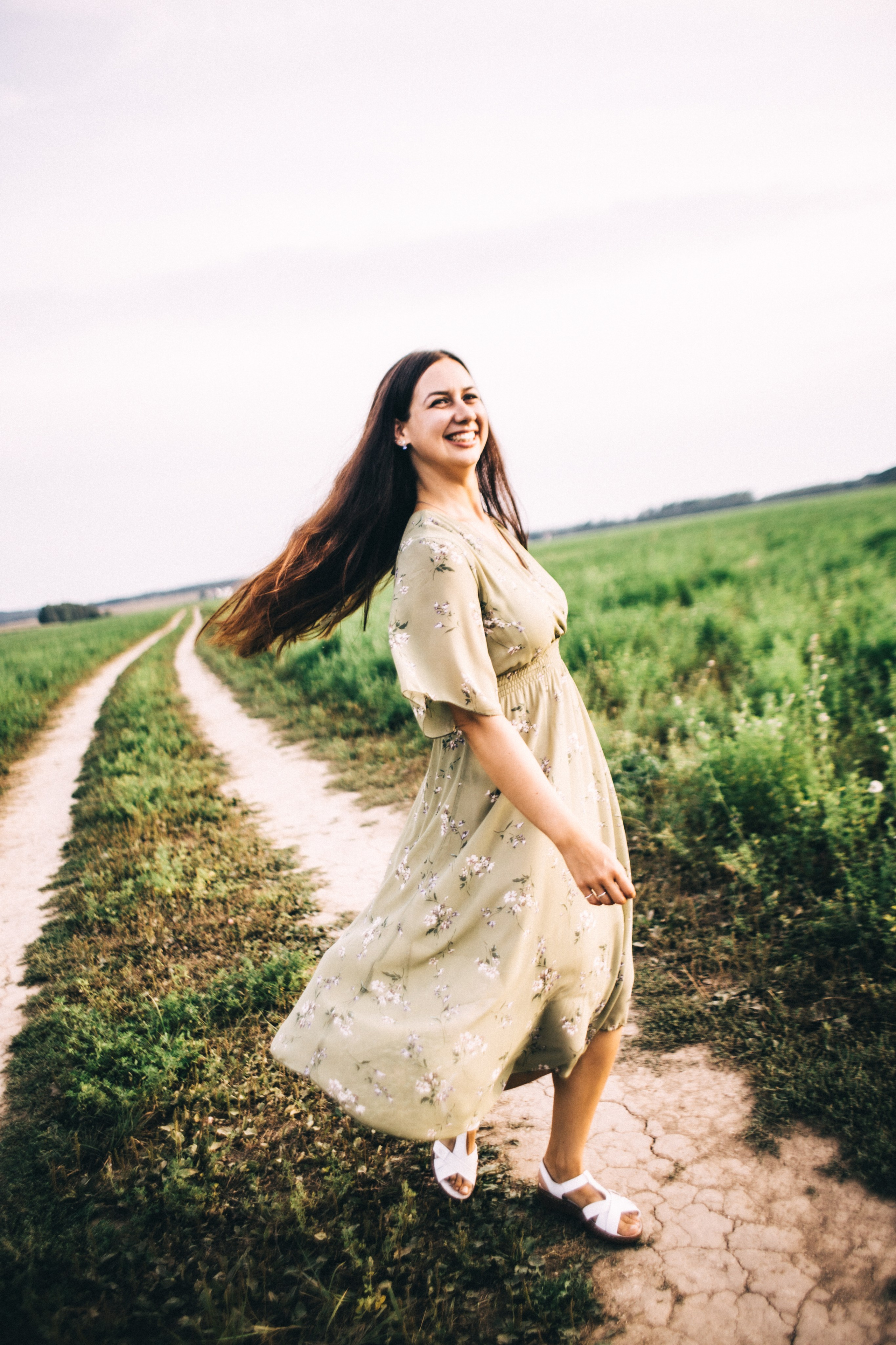 Н+ А. Поле. Закат. Фотограф в Нижнем Новгороде