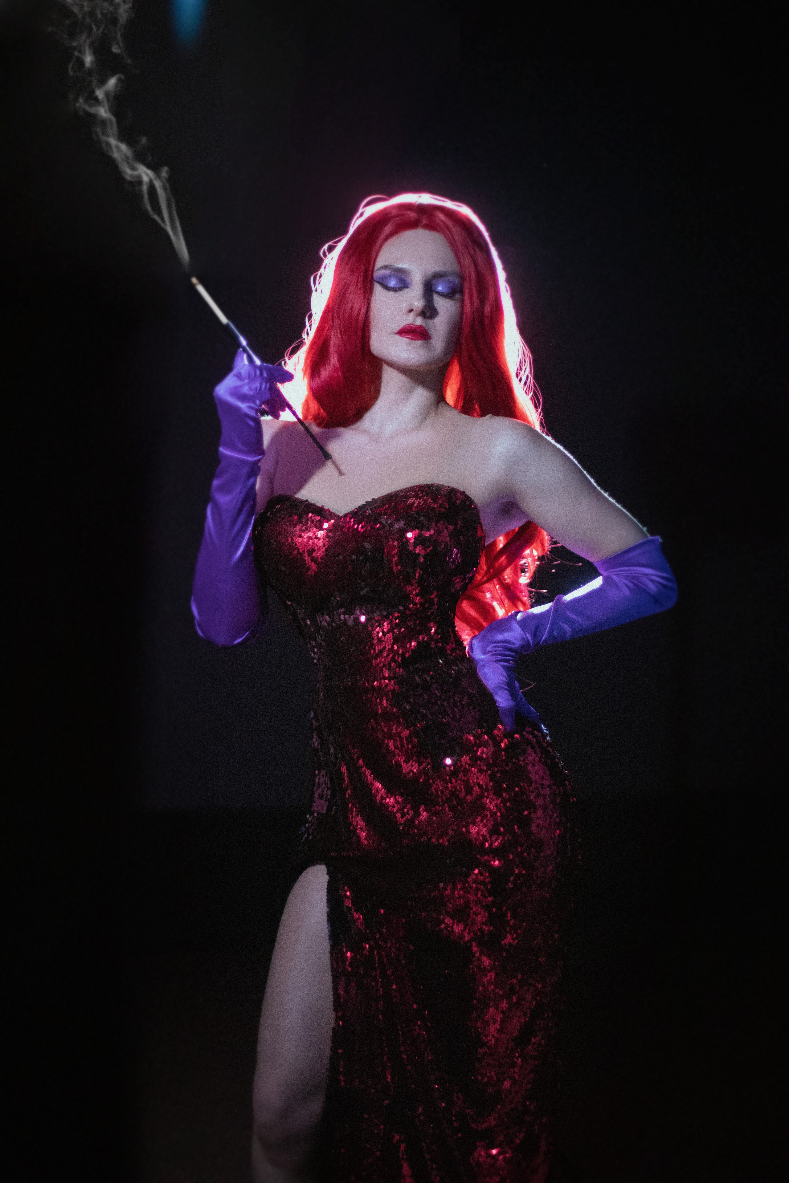 Джессика Рэббит. Тематическая фотосессия под ключ. Костюмы Псков. Фотосессии Фотодни Псков СПб