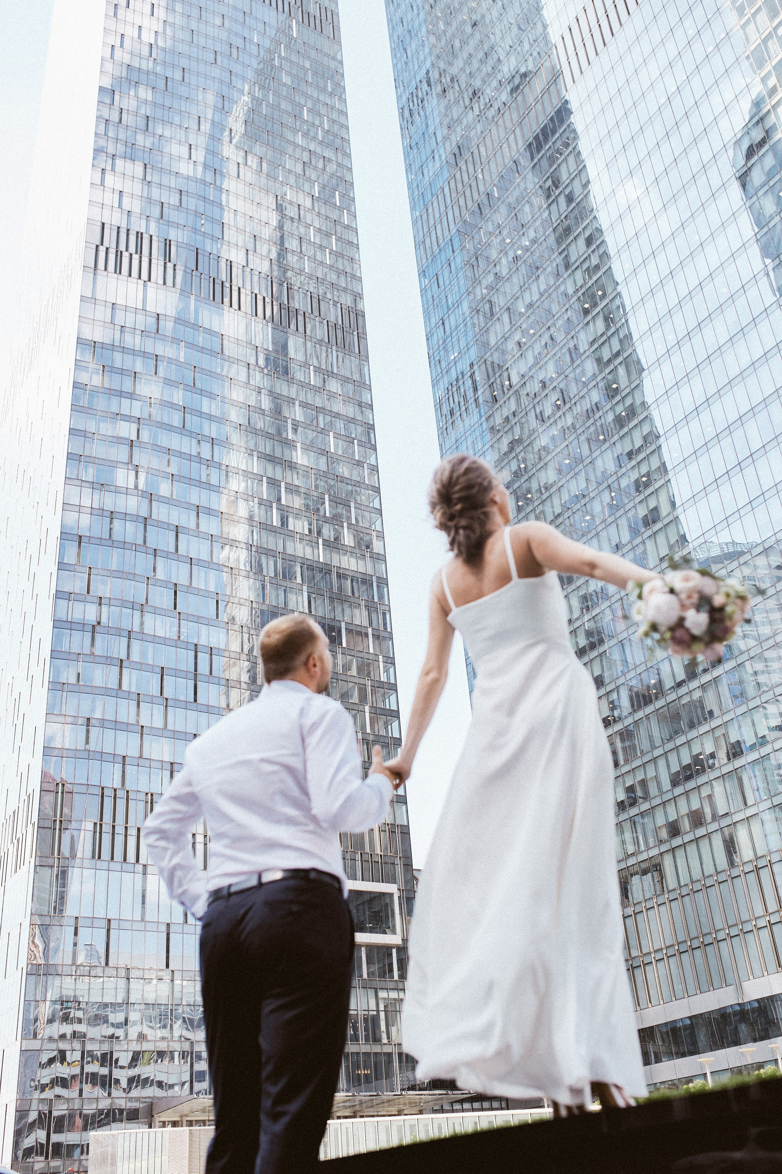 Свадьба в Сити. Портретный фотограф в Москве Мария Варлей
