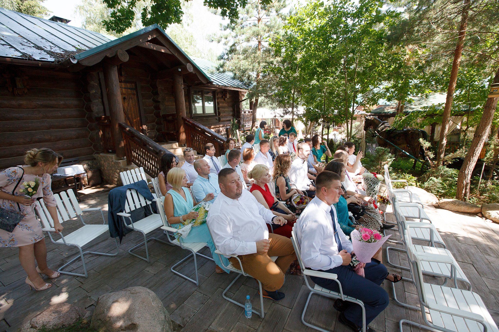 выездная регистрация, гости.