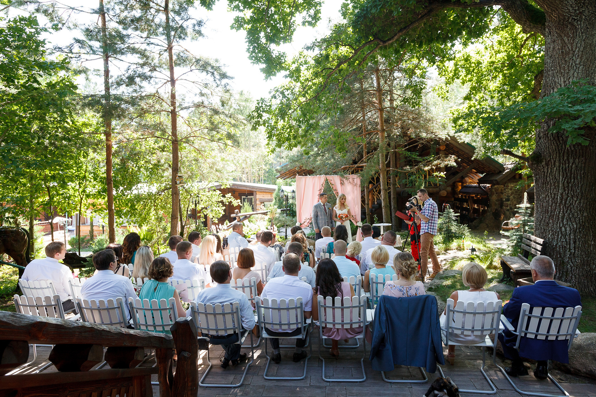 выездная регистрация, общий вид.