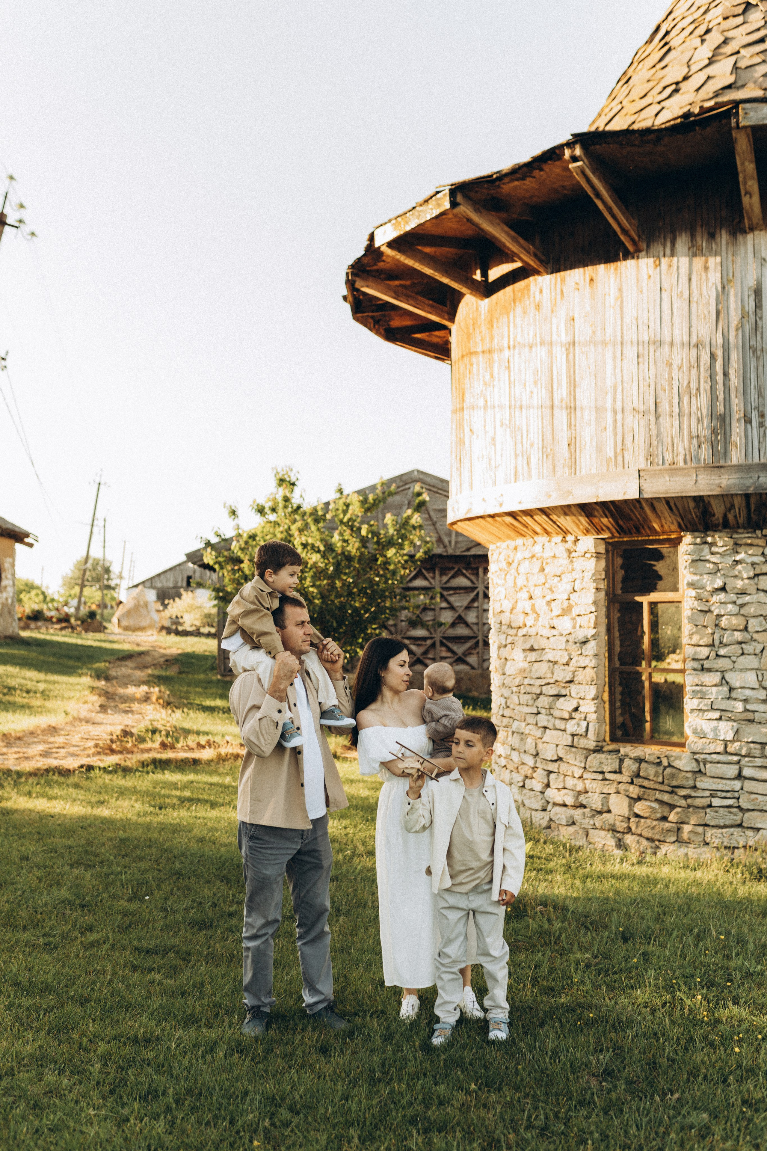 Закат на ферме. Семейный фотограф в Новороссийске и Анапе Александра Яковлева