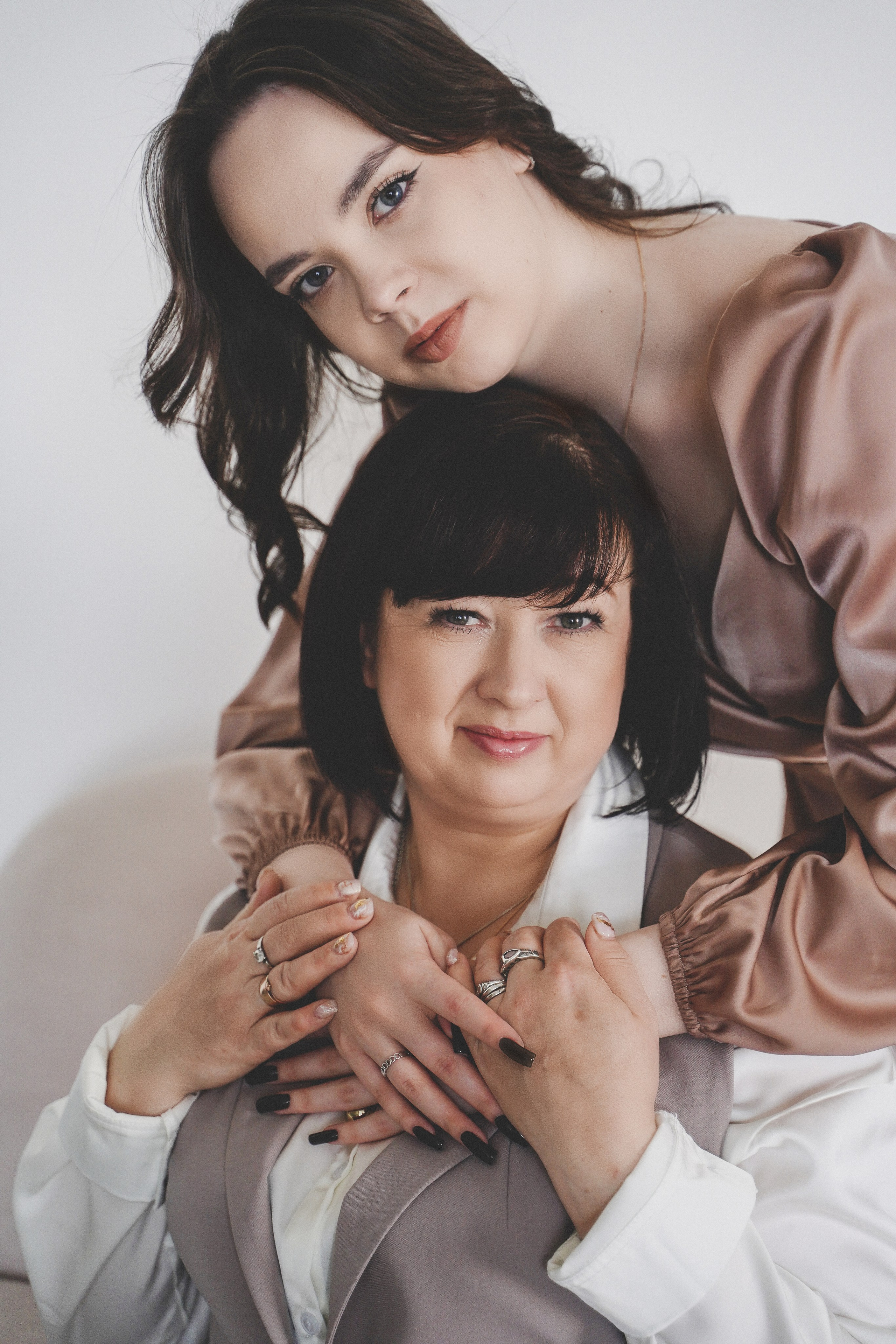 Фотосессия большой семьи в студии. Семейный и женский фотограф в Краснодаре Анастасия Приймак