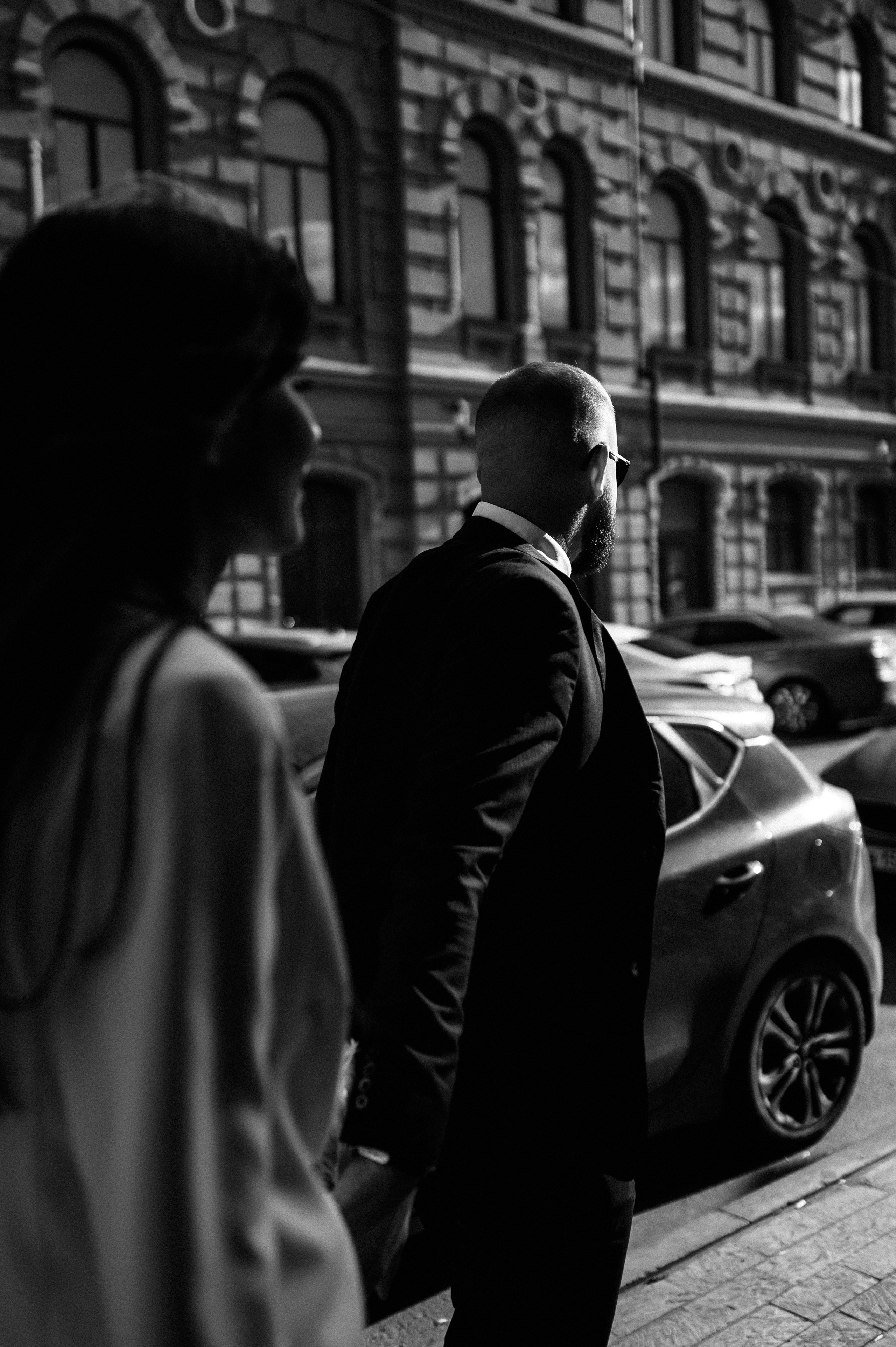 Astrakhan street wedding. Wedding photographer