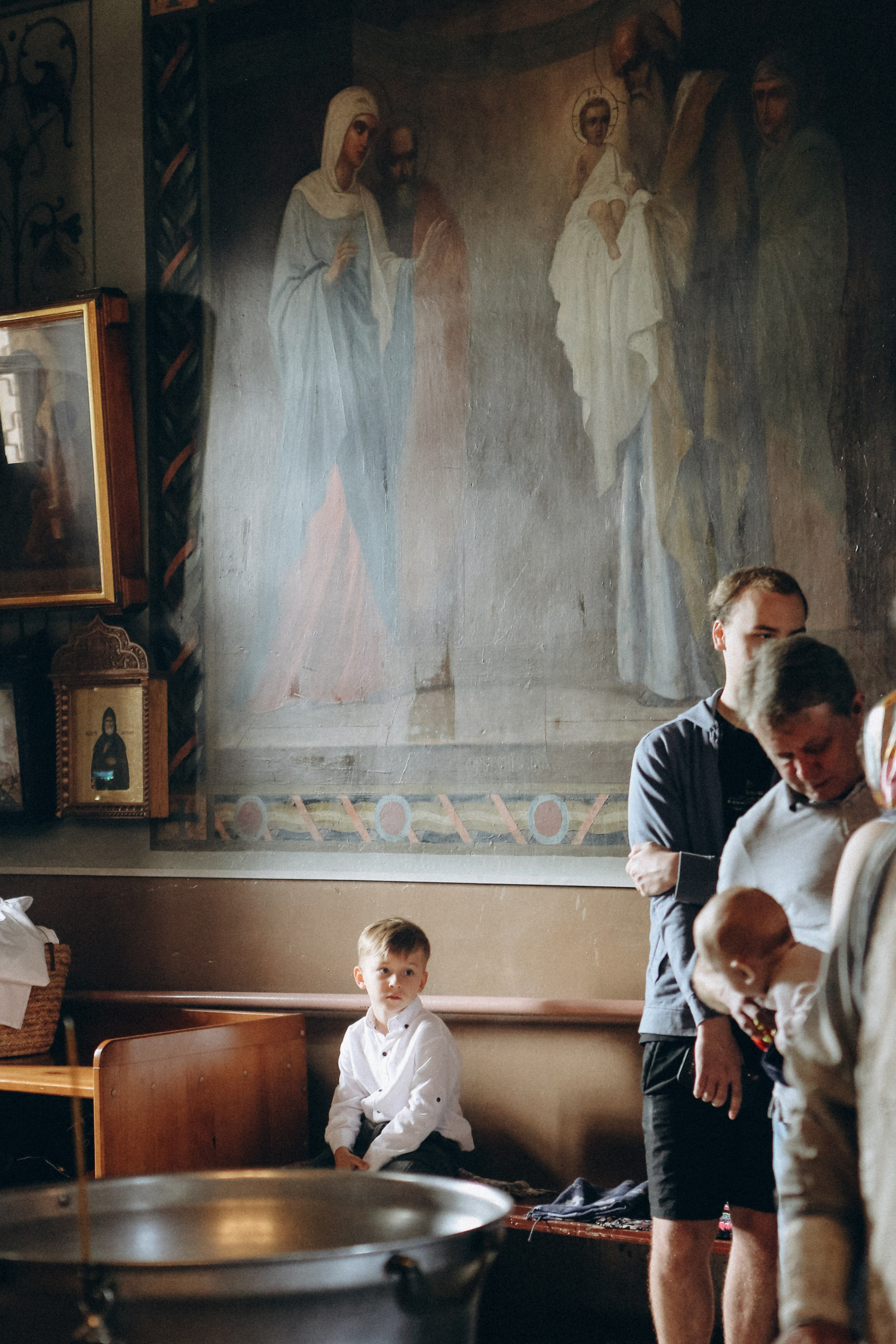 Крещение Ивана. Фотограф Анастасия Кувшинова Москва