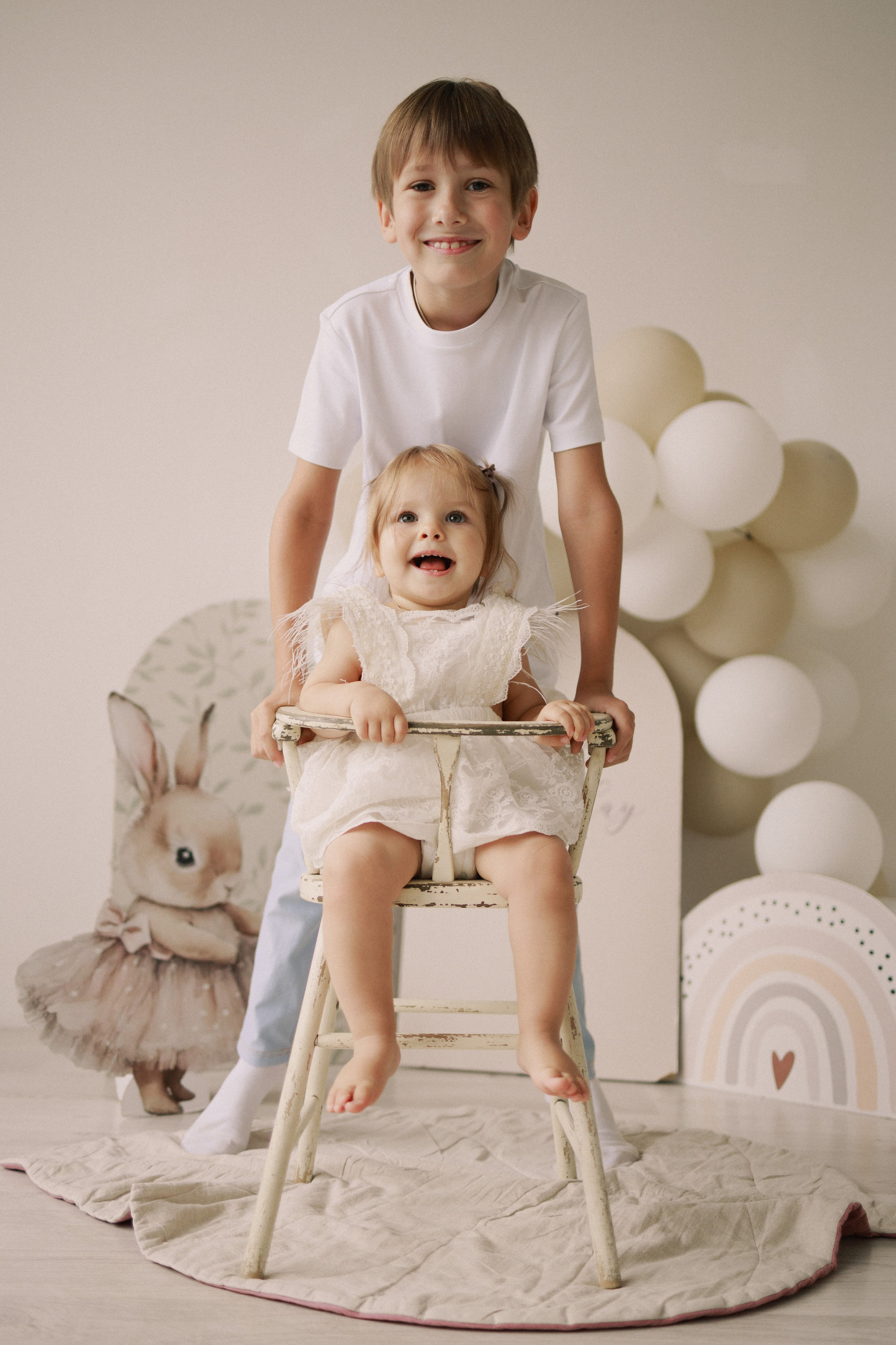 Семейная фотосъемка на годик. Семейный видеограф в Москве Элина Ладова