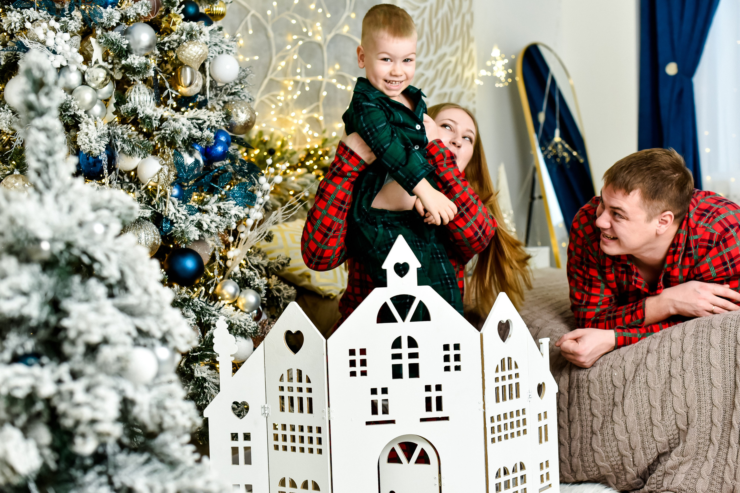 Семья Анны, Сергея и Вовочки