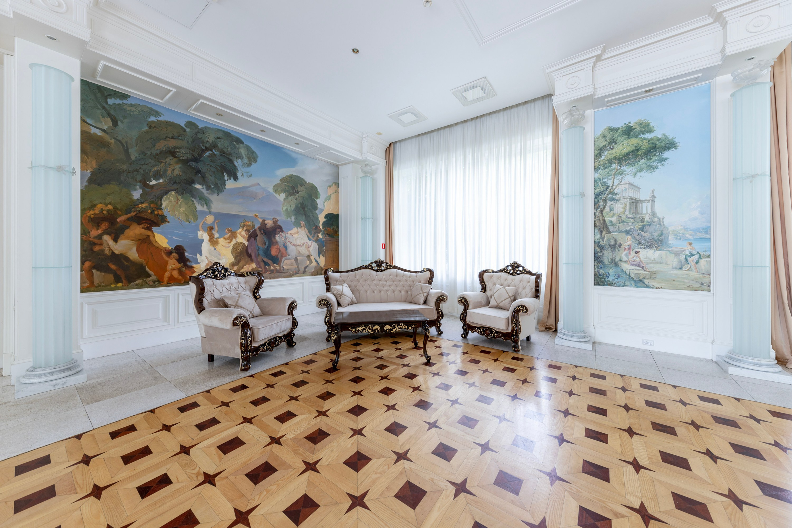 Государственная резиденция К-2 на набережной р. Малой Невки. Интерьерный фотограф в Санкт-Петербурге Екатерина Цыбулько