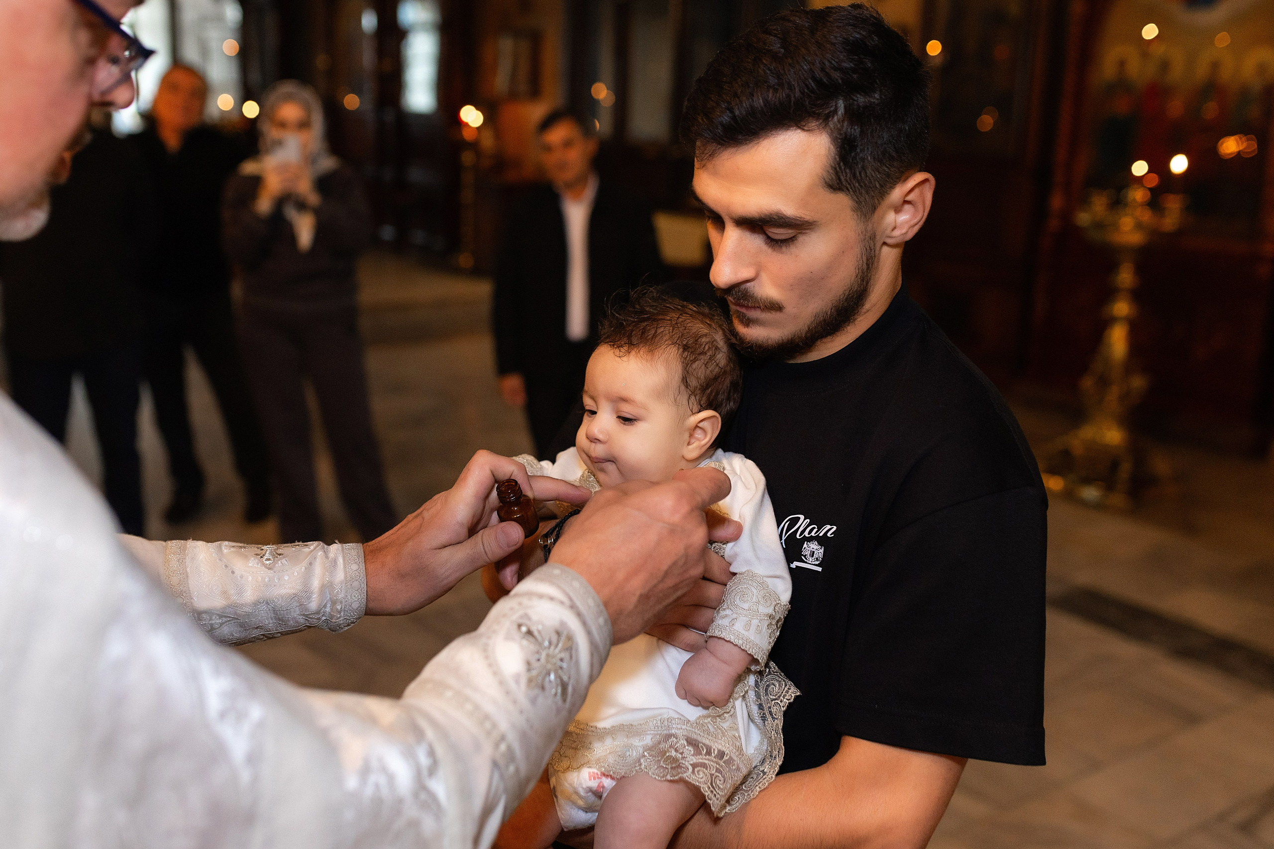 Таинство крещения Лилии. Фотограф в Железнодорожном и Балашихе