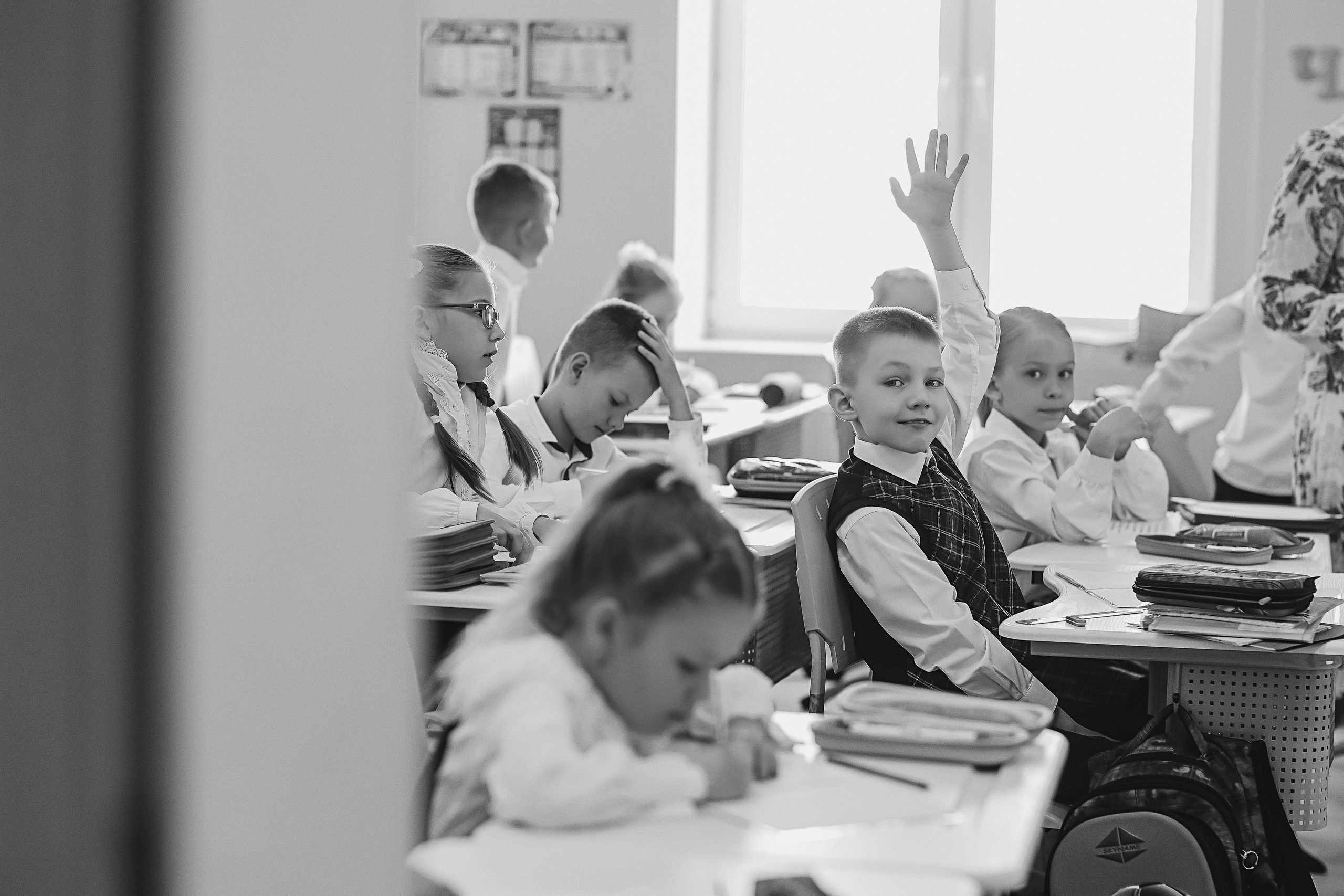 Один день в школе 1 класс. Семейный фотограф Тюмень, фотограф на роды Салмина Мария