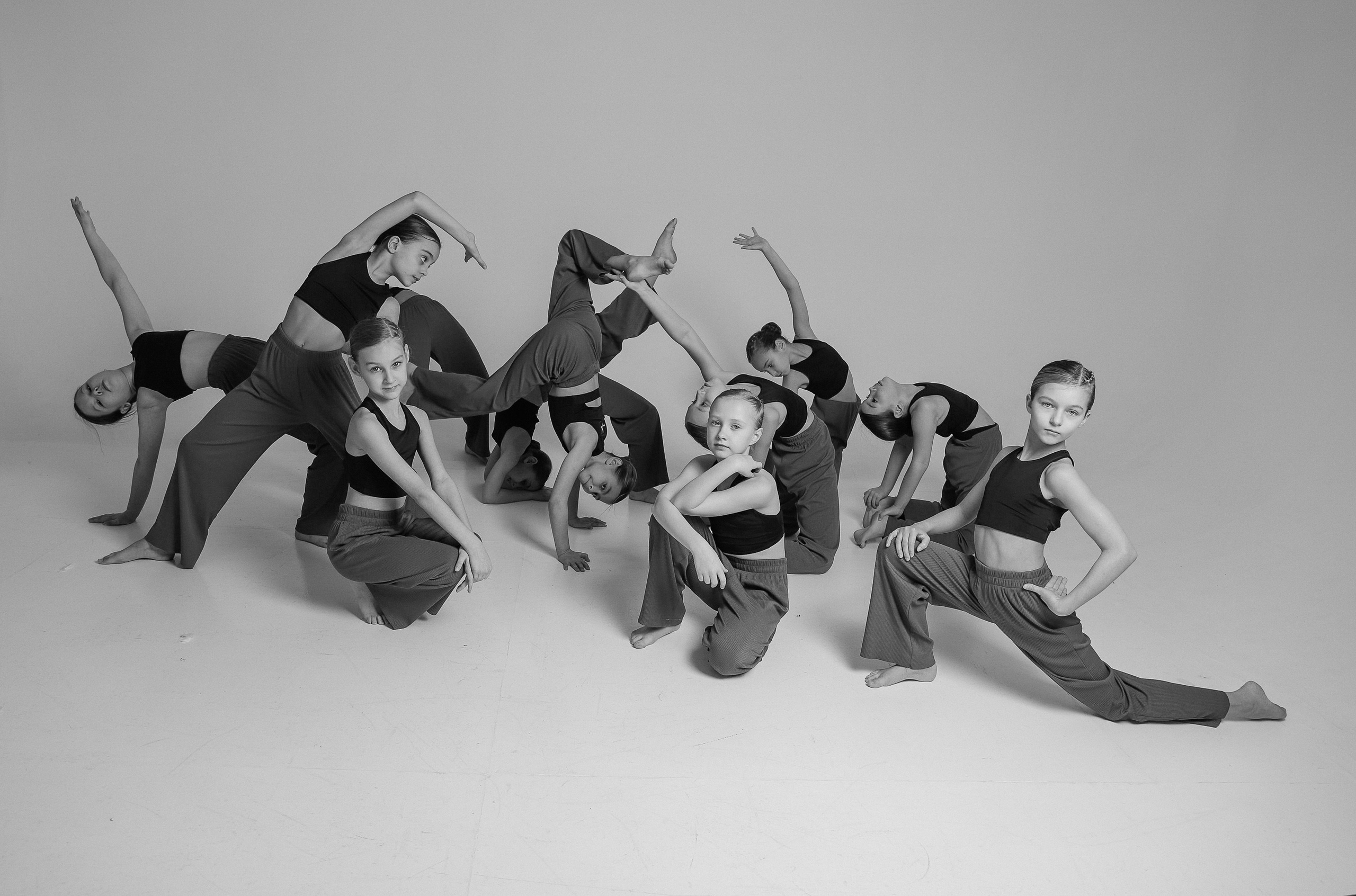 Сьемка на циклорамме. Фотограф Юлия Мальцева