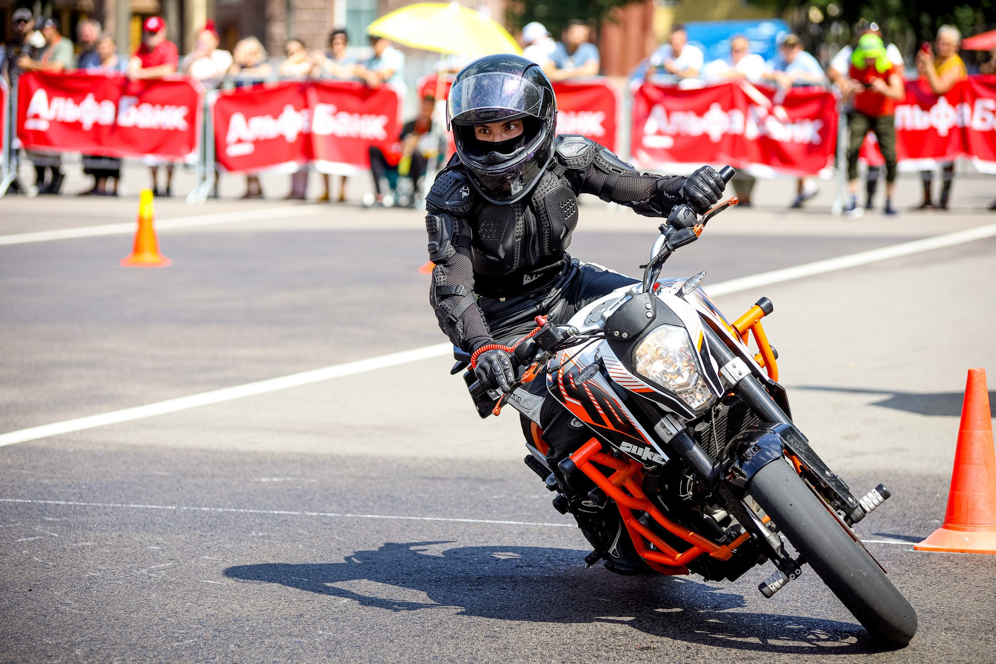 Кубок России по фигурному управлению мотоциклом. Спортивный фотограф Вадим Добедченков