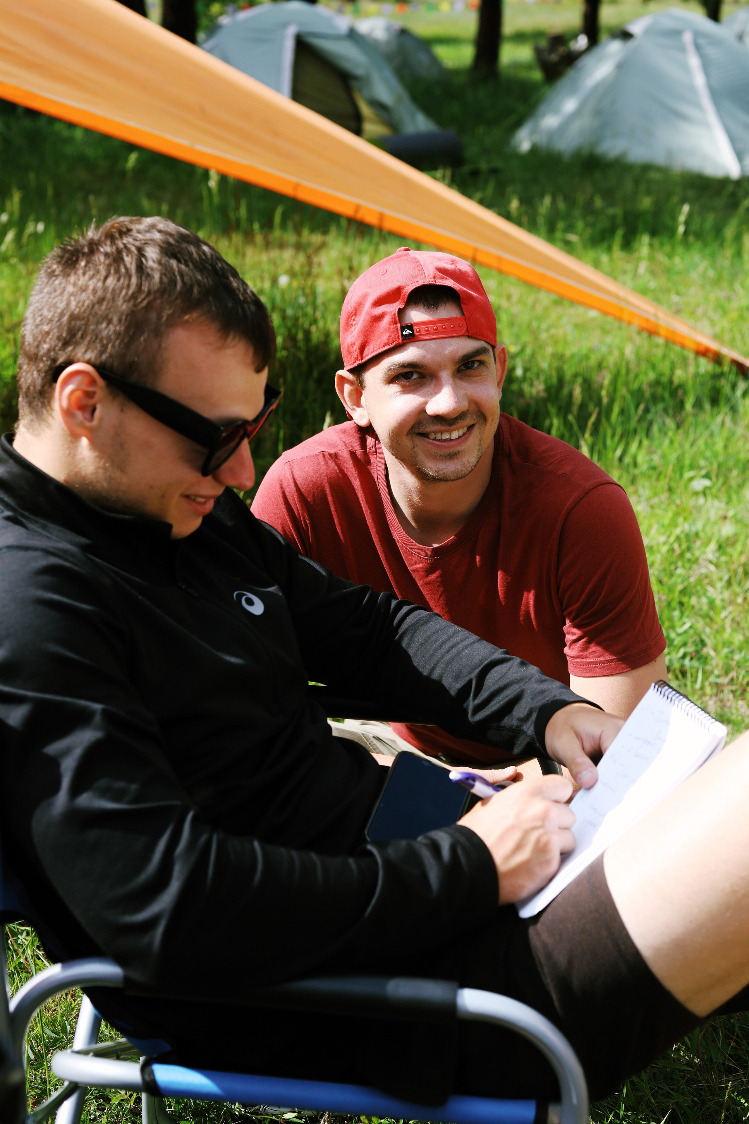 Лето 2024 / палатки. 1642 — первый лагерь для взрослых на Байкале