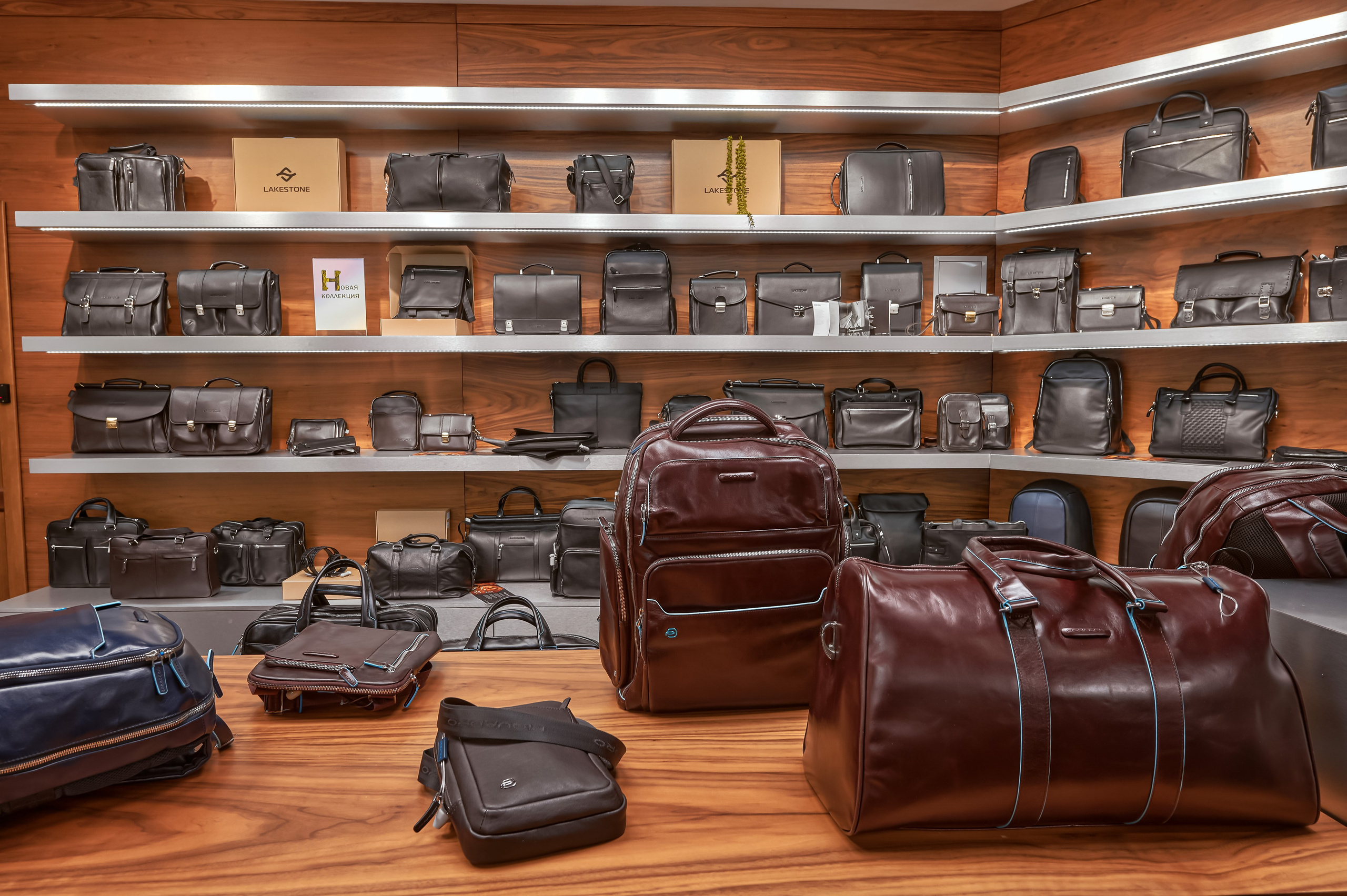 Портфолио по интерьерной и экстерьерной фотосъёмки: Мир сумок — Левый берег. Фотограф Яковлев Роман — Красноярск