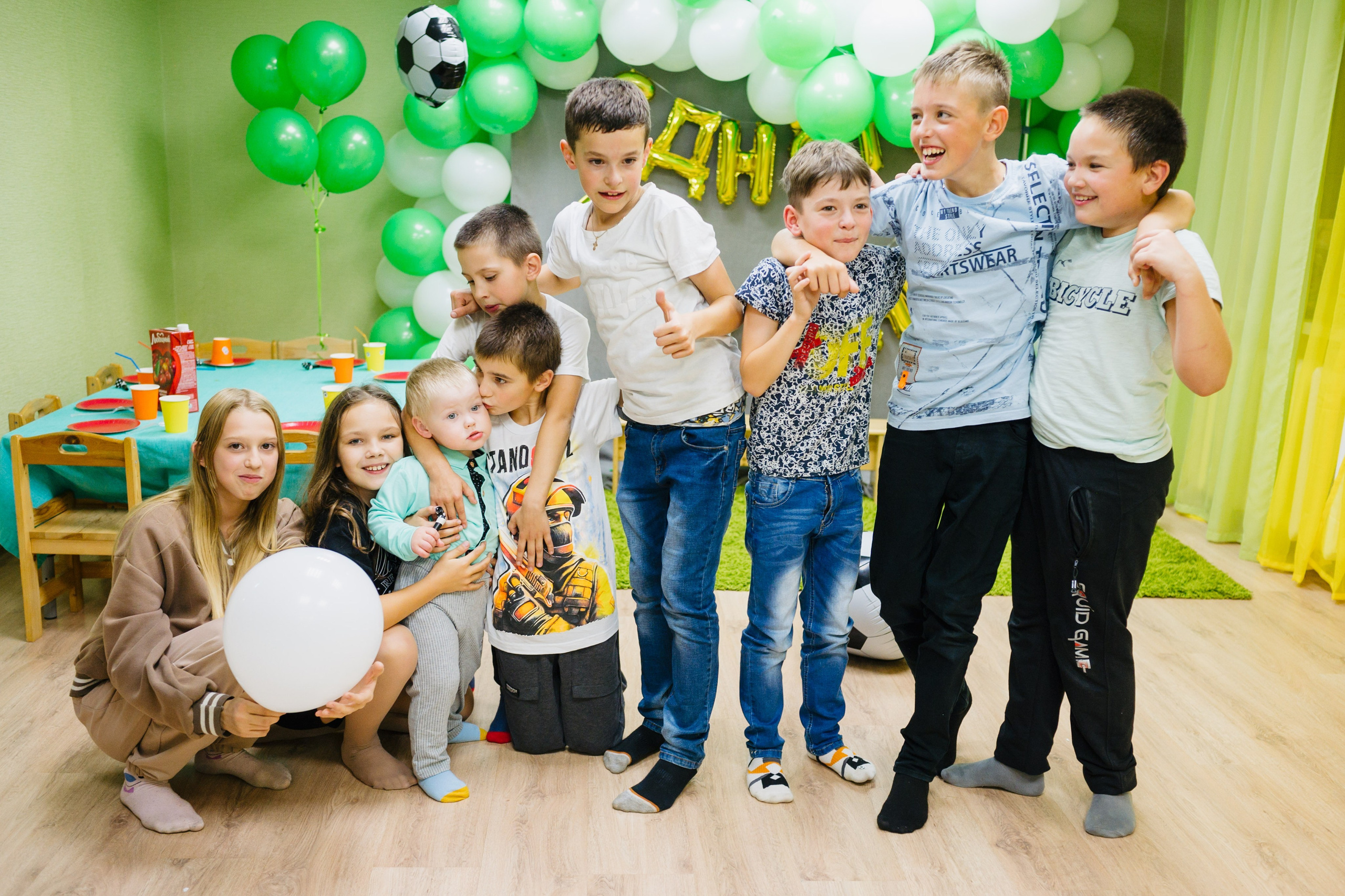 День Рождения в теме футбола