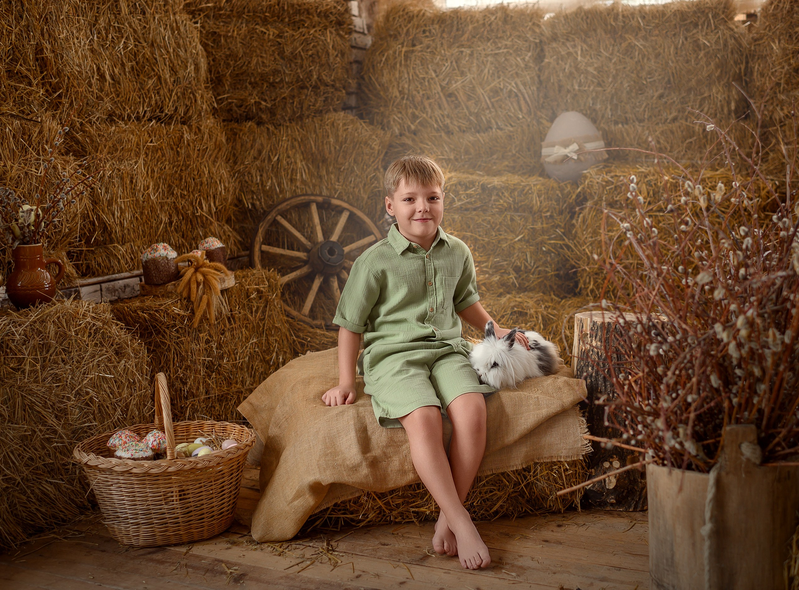 ПАСХА В СЕНЕ. Семейный фотограф Екатеринбург Лора Мур