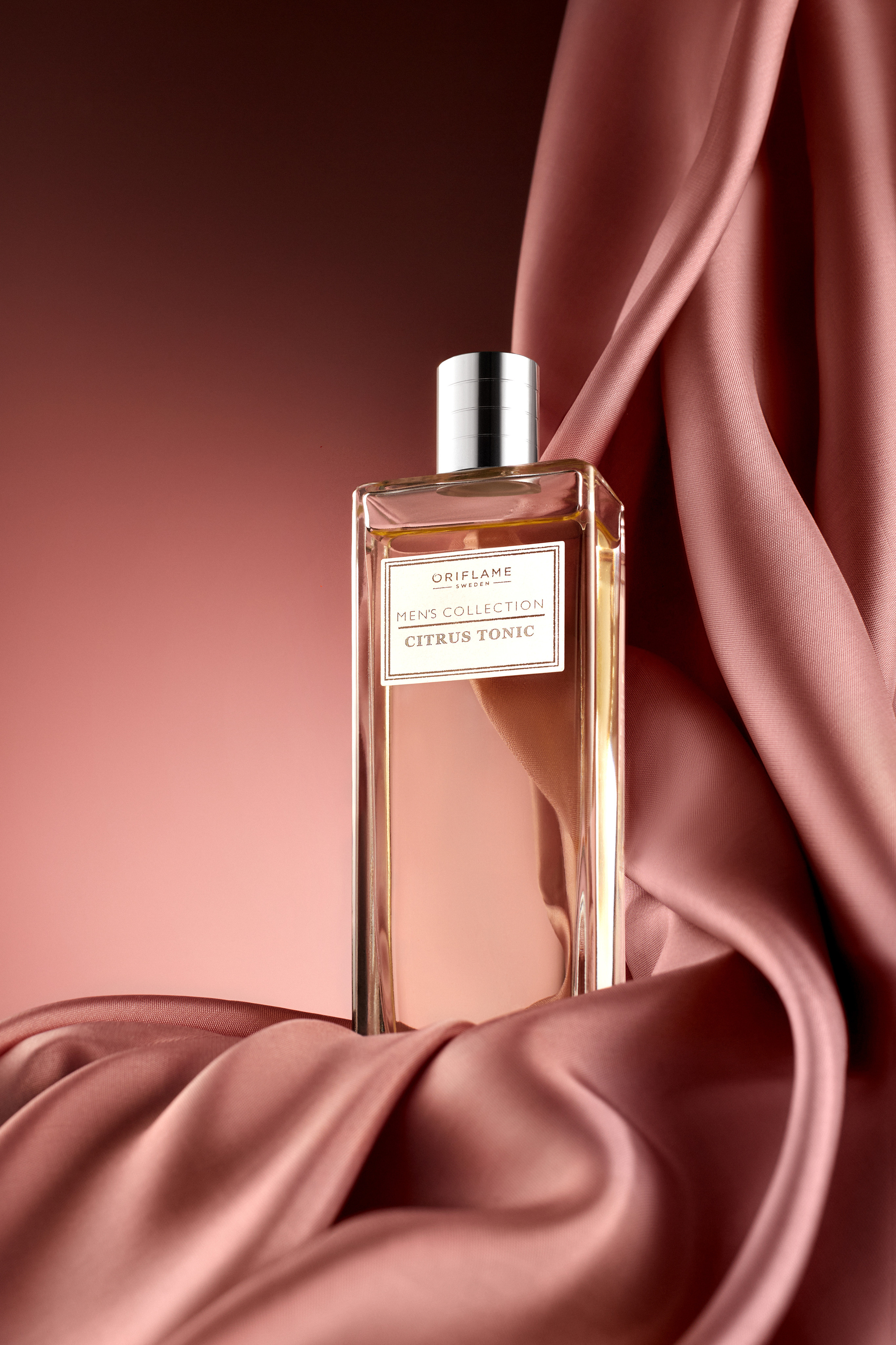 Perfume Citrus tonic. Retouching, photo editing, portfolio retoucher