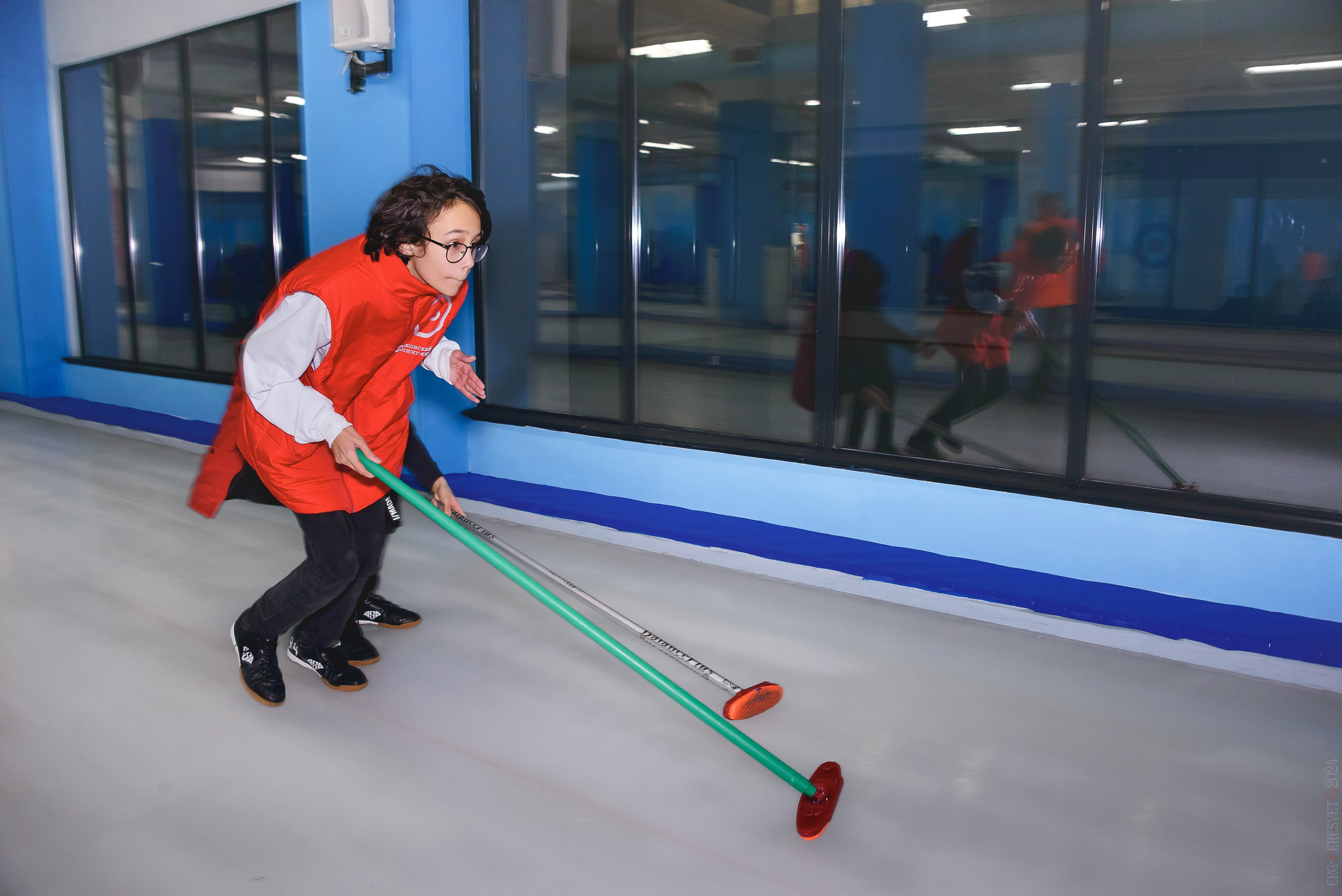 Кёрлинг, детский день рождения, Московский кёрлинг клуб. Ваш фотограф на праздник в Москве, Раменском, Жуковском, Люберцах