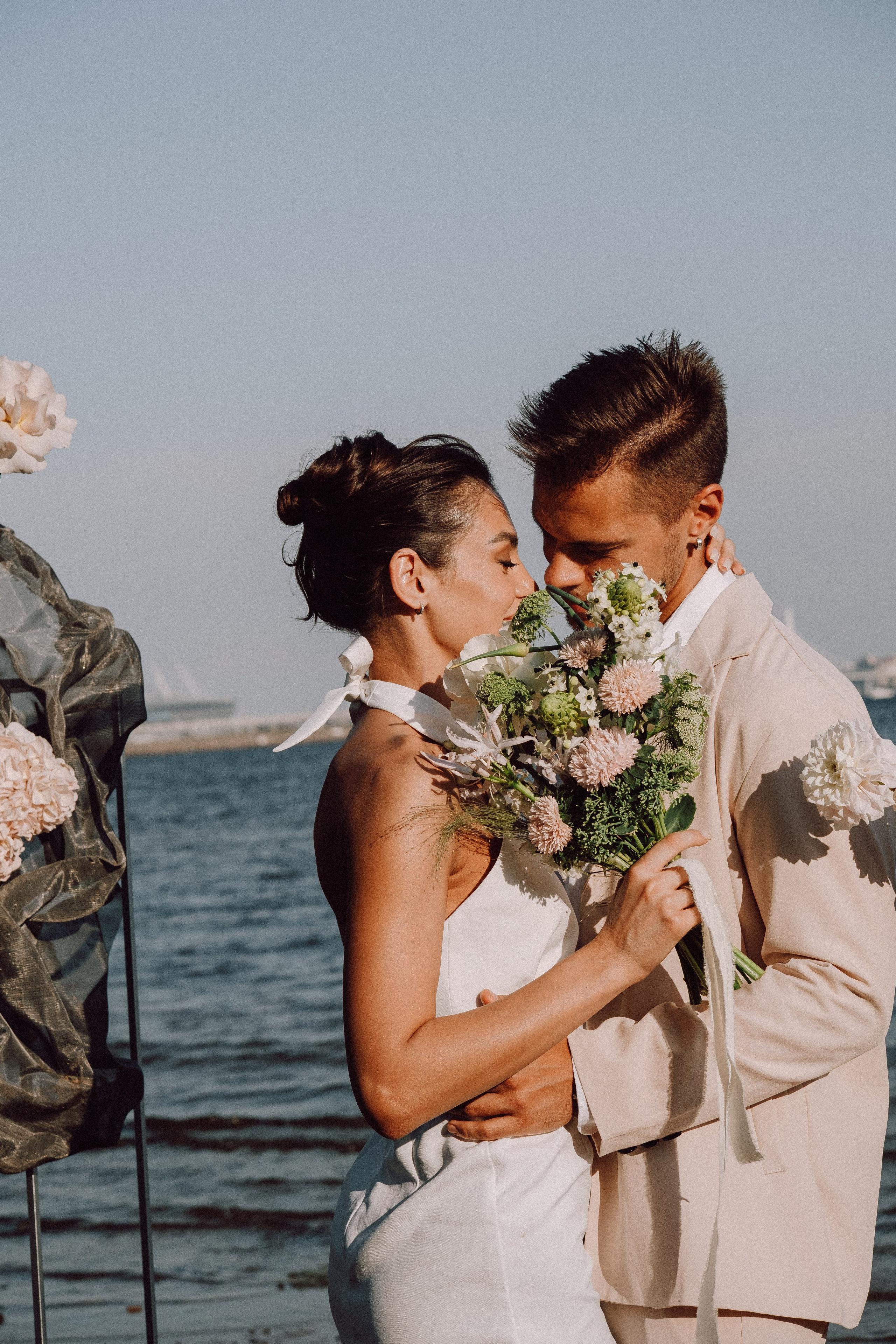 СВАДЕБНАЯ ФОТОСЕССИЯ ВЫЕЗДНОЙ ЦЕРЕМОНИИ (ФИНСКИЙ ЗАЛИВ). Профессиональный фотограф, Санкт-Петербург — Виктория Богомолова