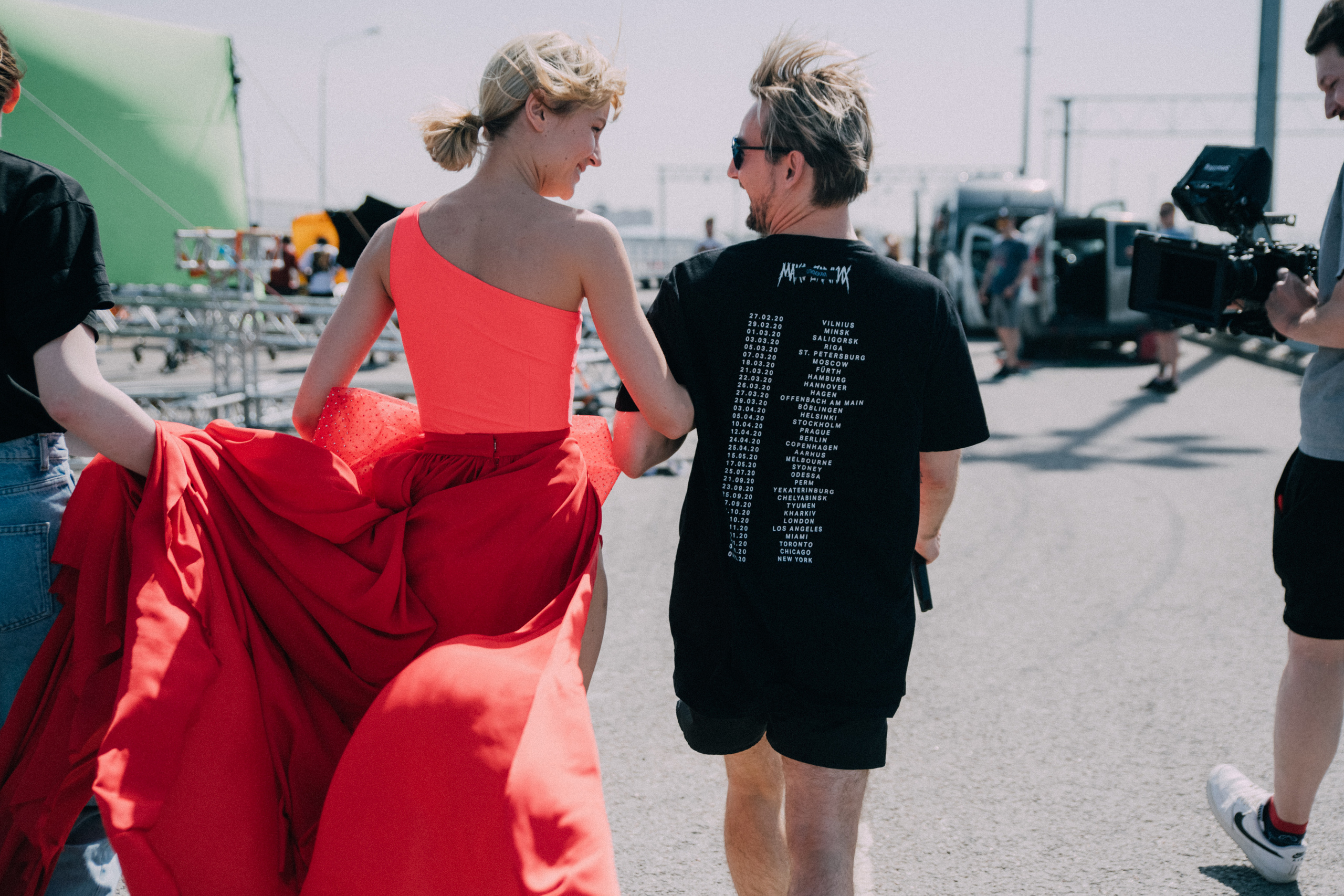 Polina Gagarina by Badoev 2021 backstage. FASHION PHOTOGRAPHER