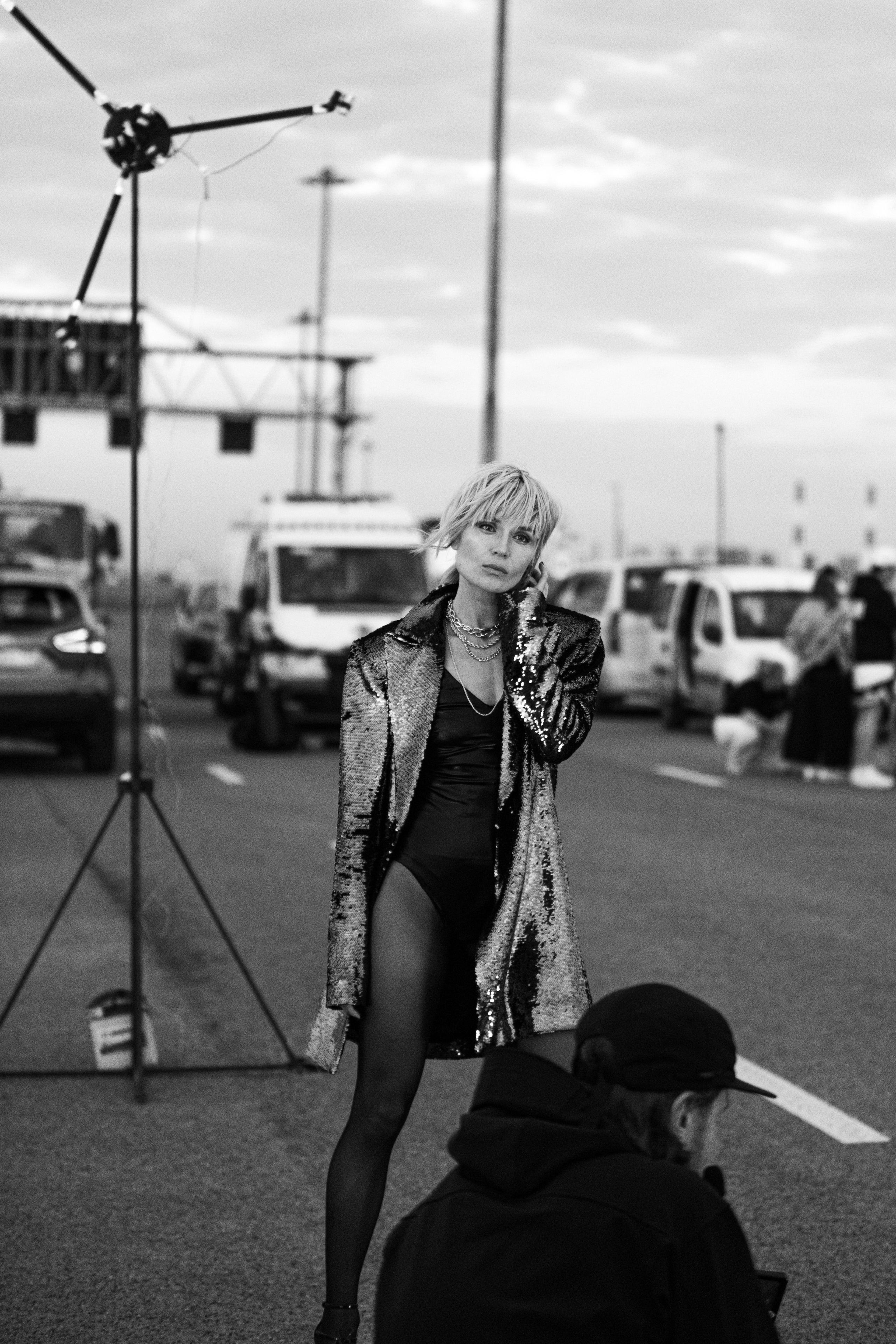 Polina Gagarina by Badoev 2021 backstage. FASHION PHOTOGRAPHER