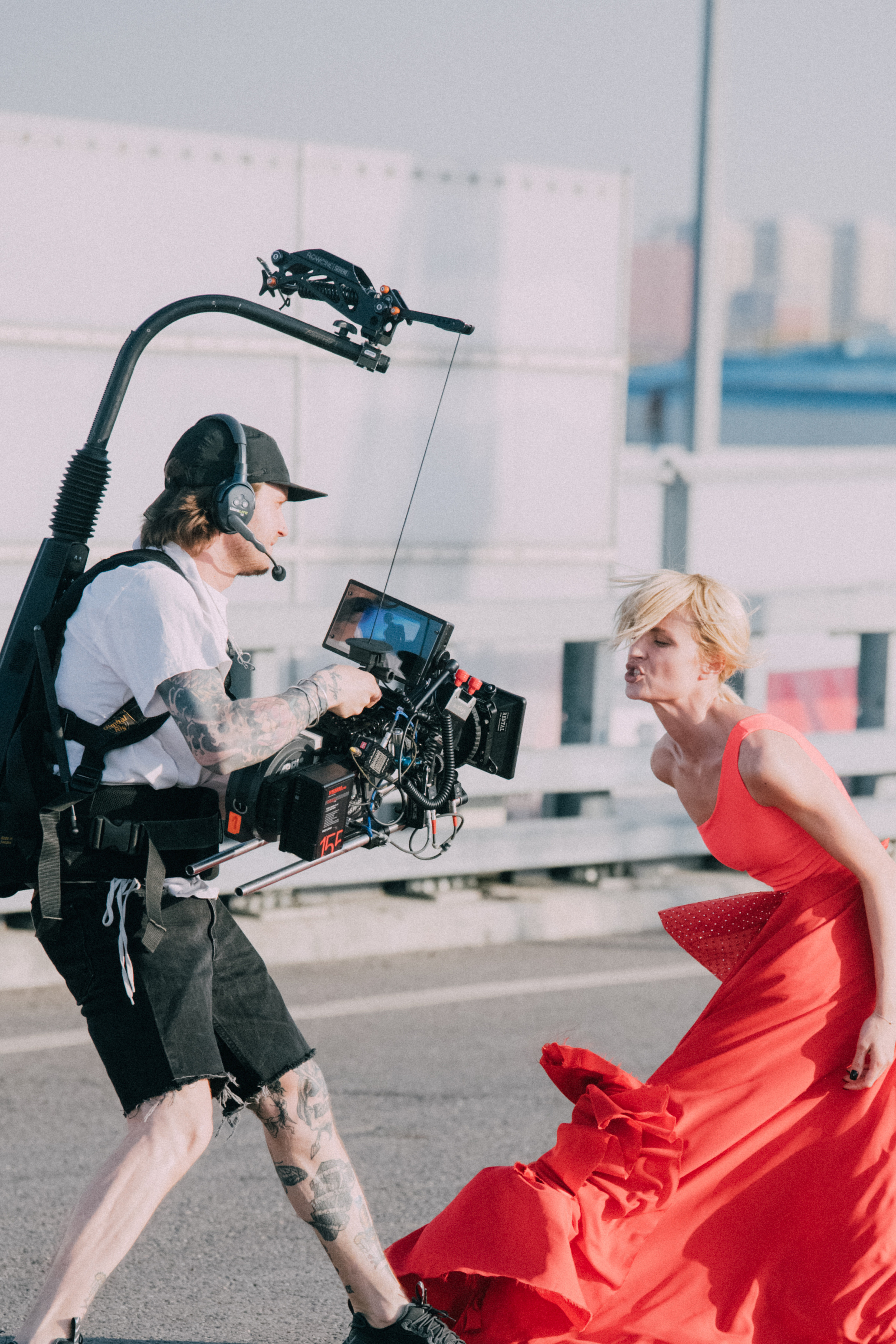 Polina Gagarina by Badoev 2021 backstage. FASHION PHOTOGRAPHER