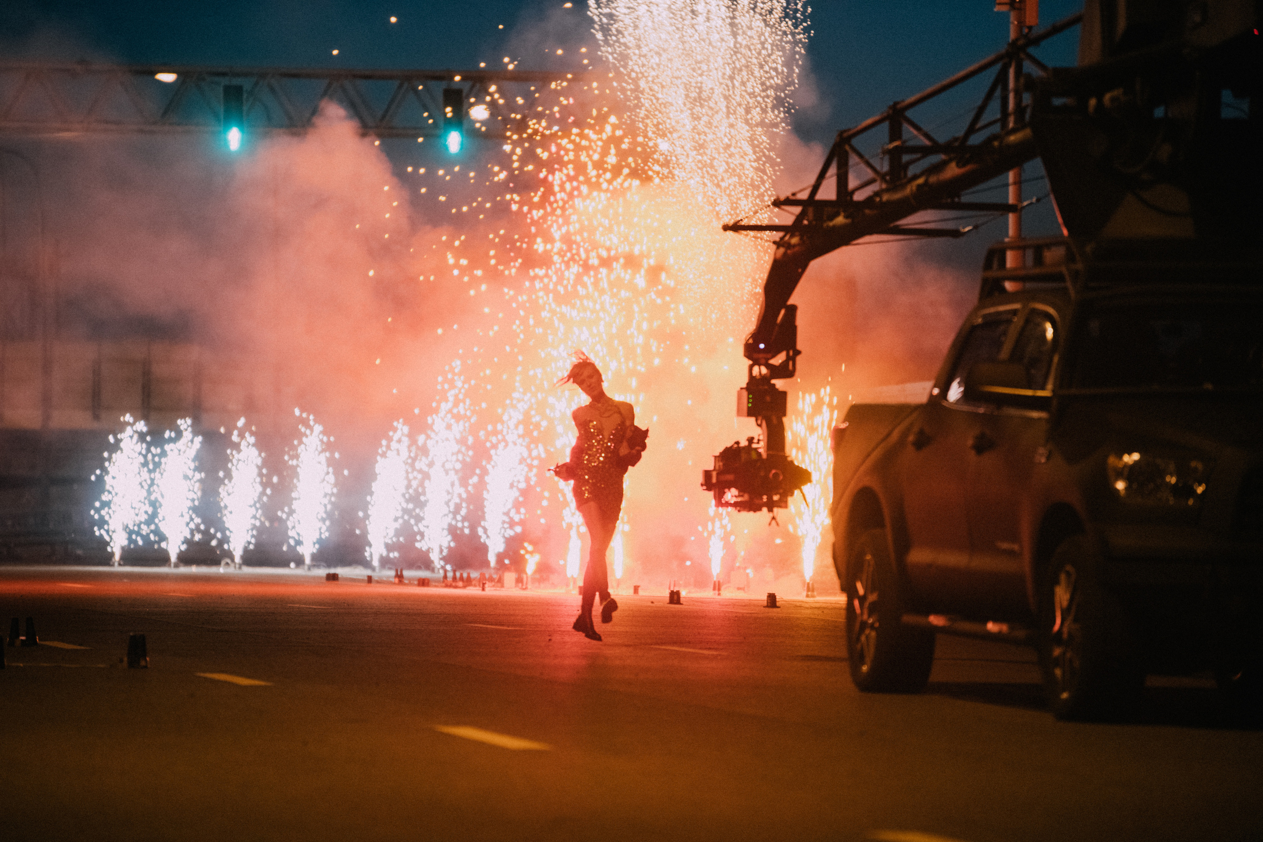 Polina Gagarina by Badoev 2021 backstage. FASHION PHOTOGRAPHER