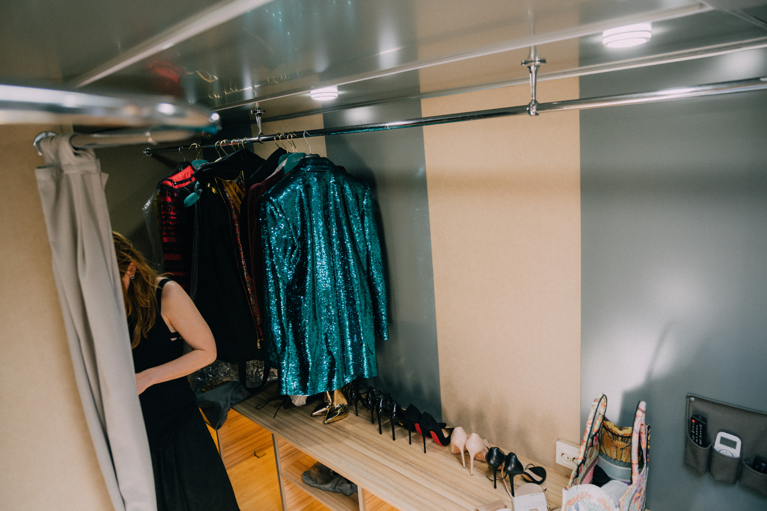 Polina Gagarina by Badoev 2021 backstage. FASHION PHOTOGRAPHER