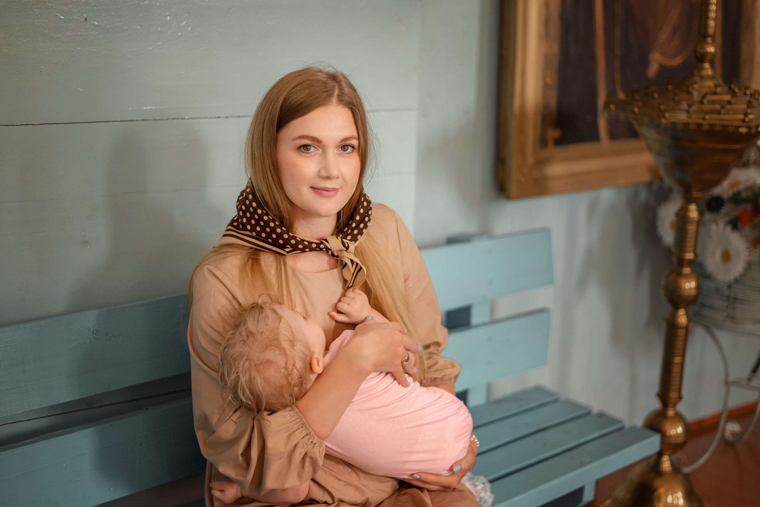 Таинство крещения Веры. Фотограф в Гродно Ольга Лукуть