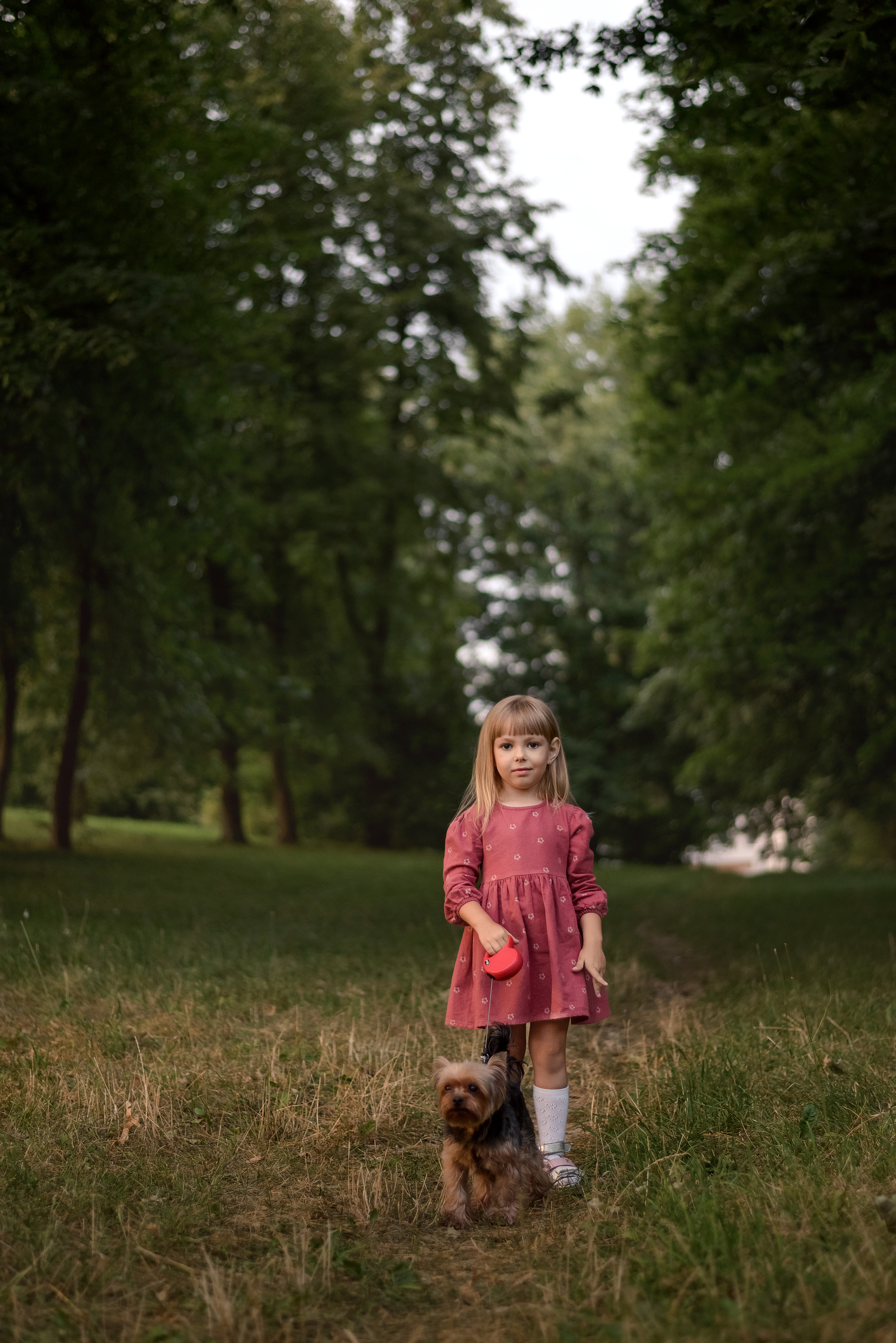 Прогулка с домашним питомцем. Фотограф в Гродно Ольга Лукуть