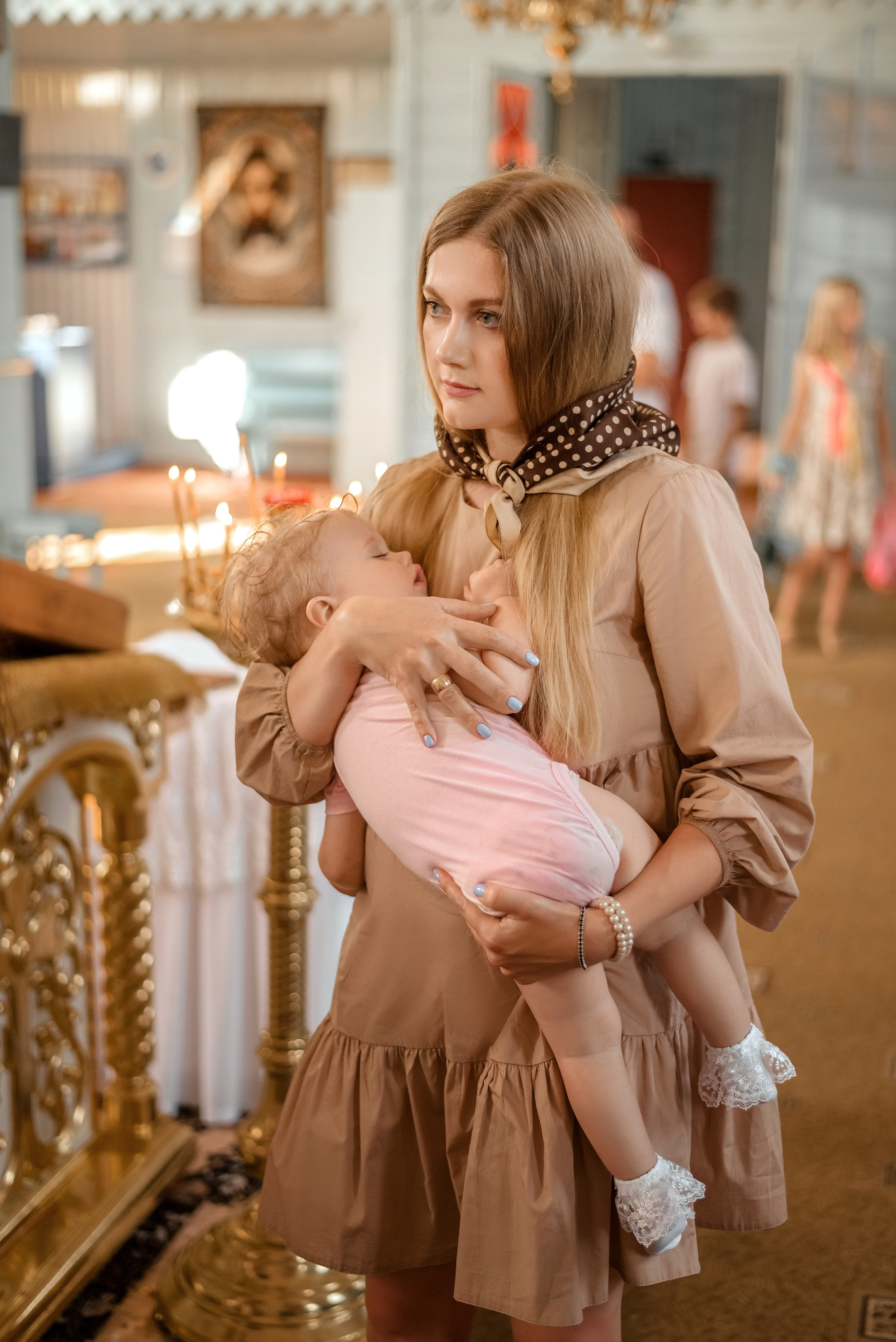 Таинство крещения Веры. Фотограф в Гродно Ольга Лукуть