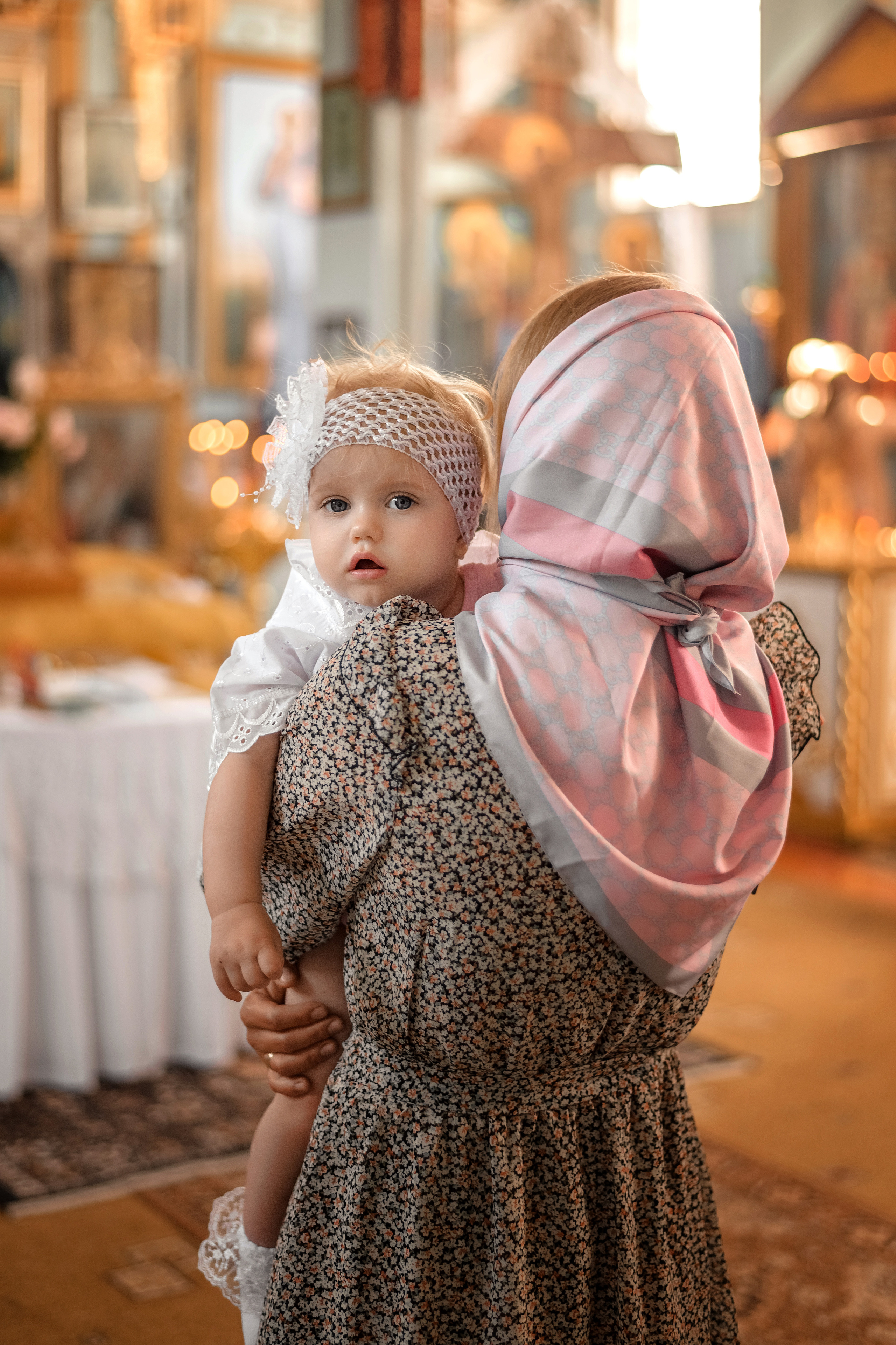 Таинство крещения Веры. Фотограф в Гродно Ольга Лукуть