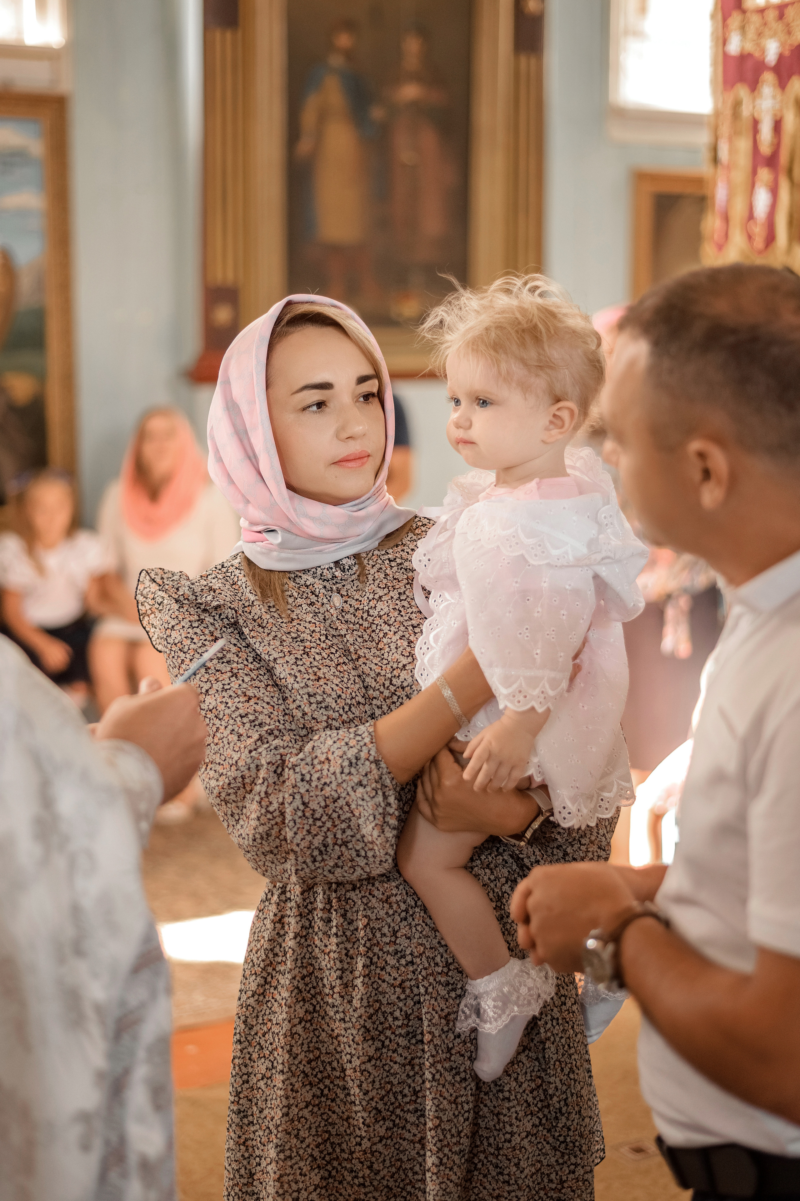Таинство крещения Веры. Фотограф в Гродно Ольга Лукуть