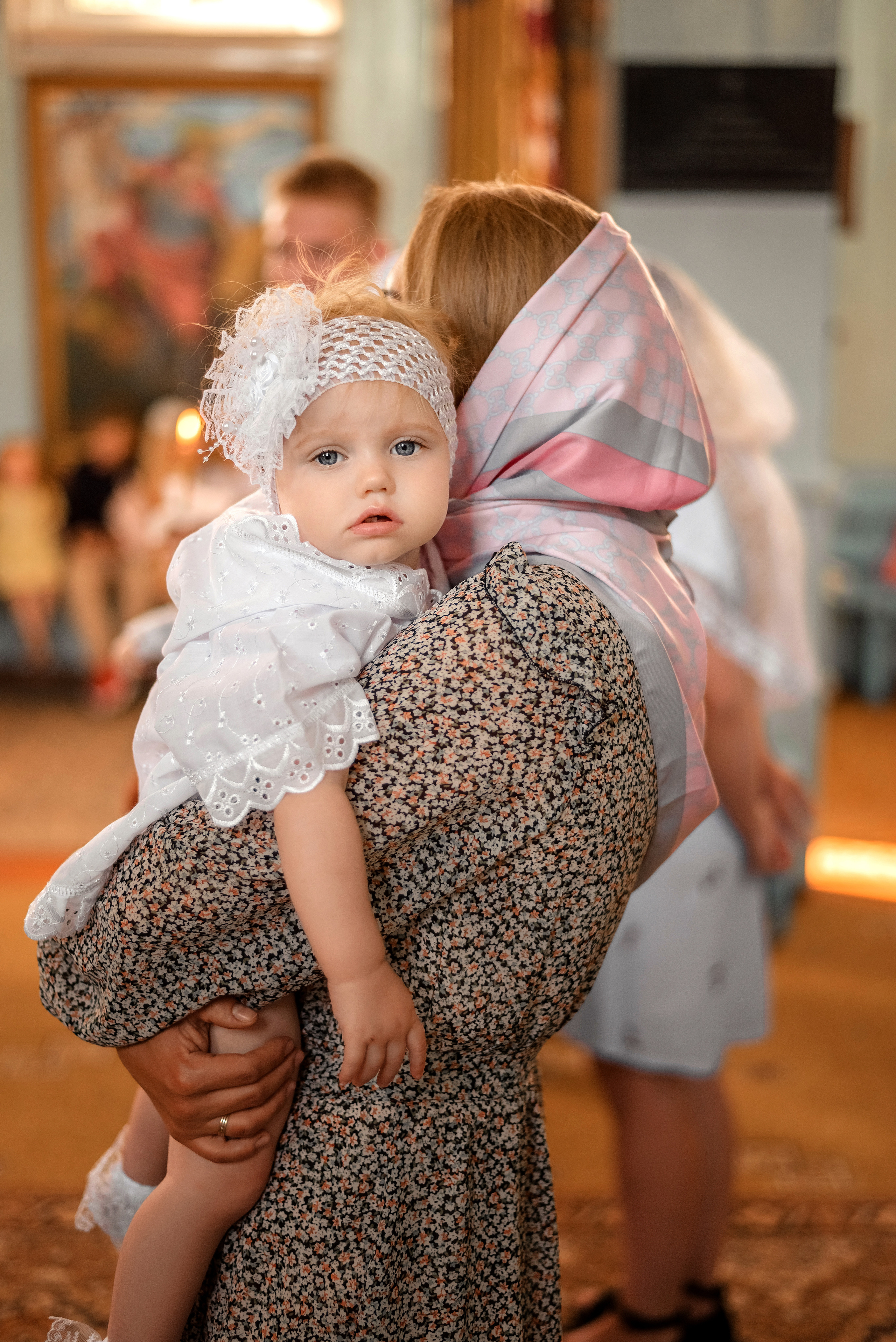 Таинство крещения Веры. Фотограф в Гродно Ольга Лукуть