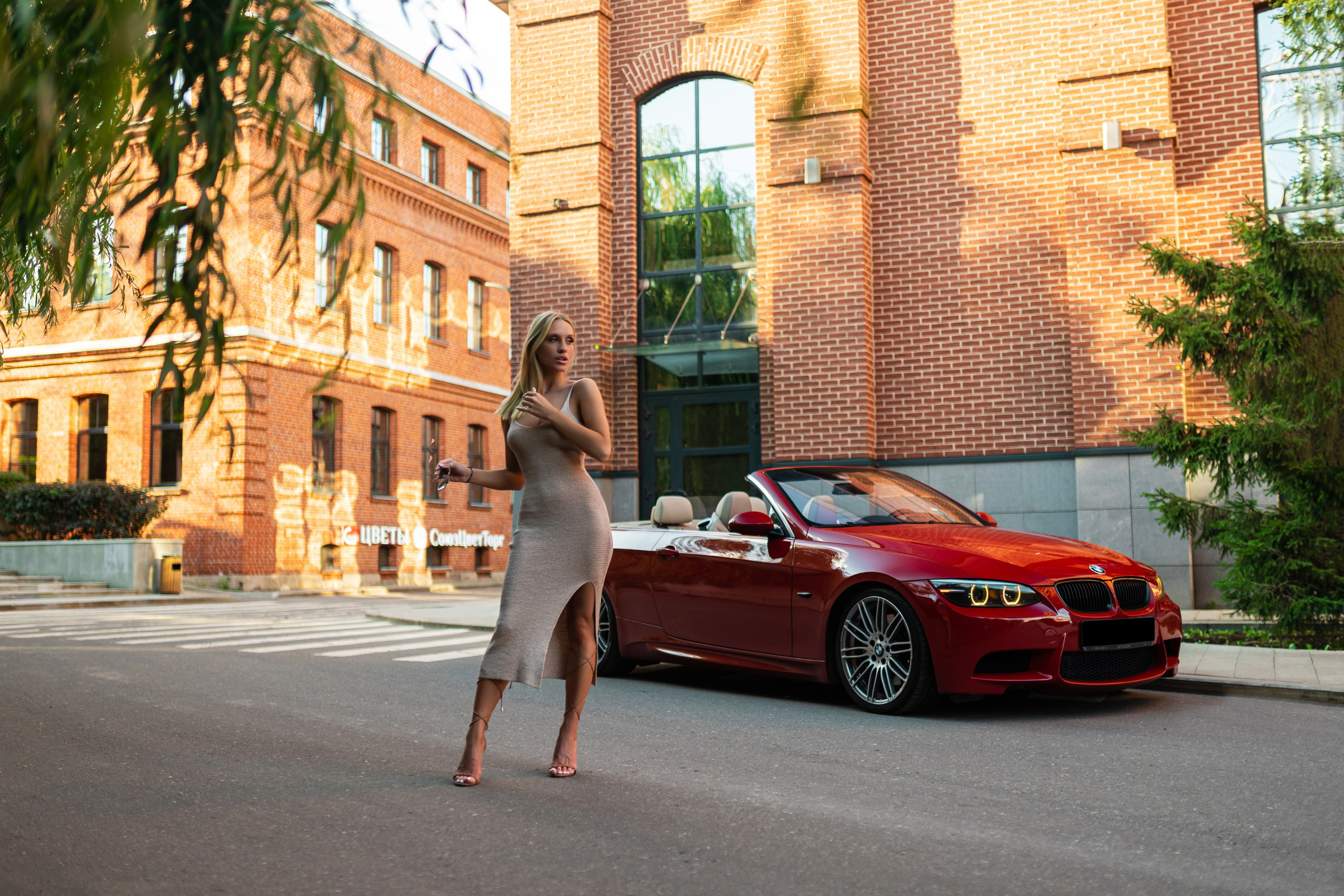 Arina x BMW. Автомобильный фотограф в Москве | Базилев Александр