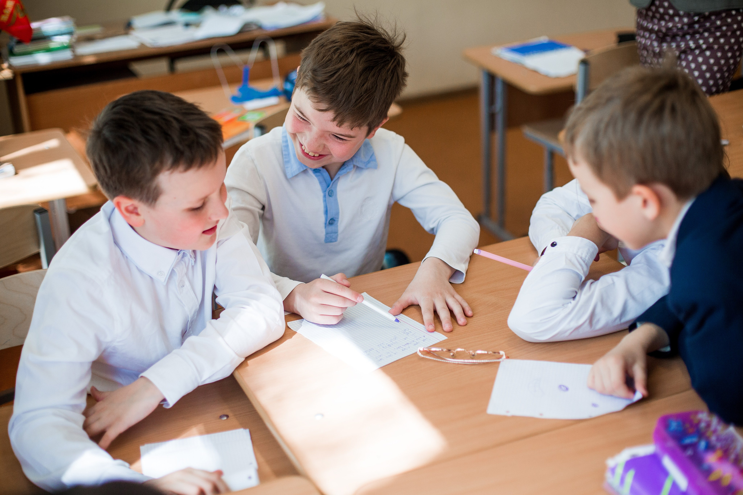 Школьная фотосъемка 3 класса. Репортажный фотограф Борис Геер