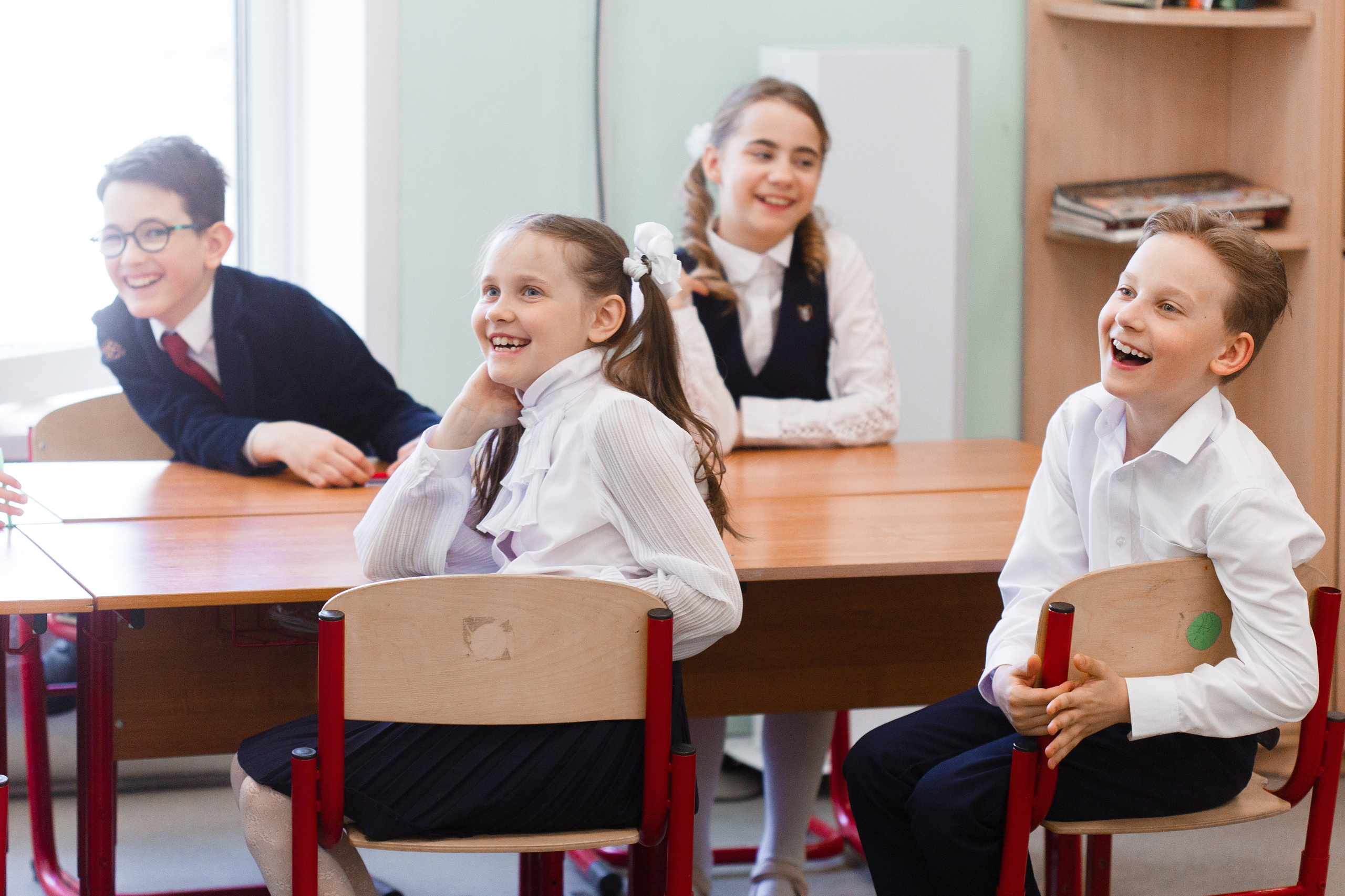 Школьная фотосъемка 3-го класса. Репортажный фотограф Борис Геер