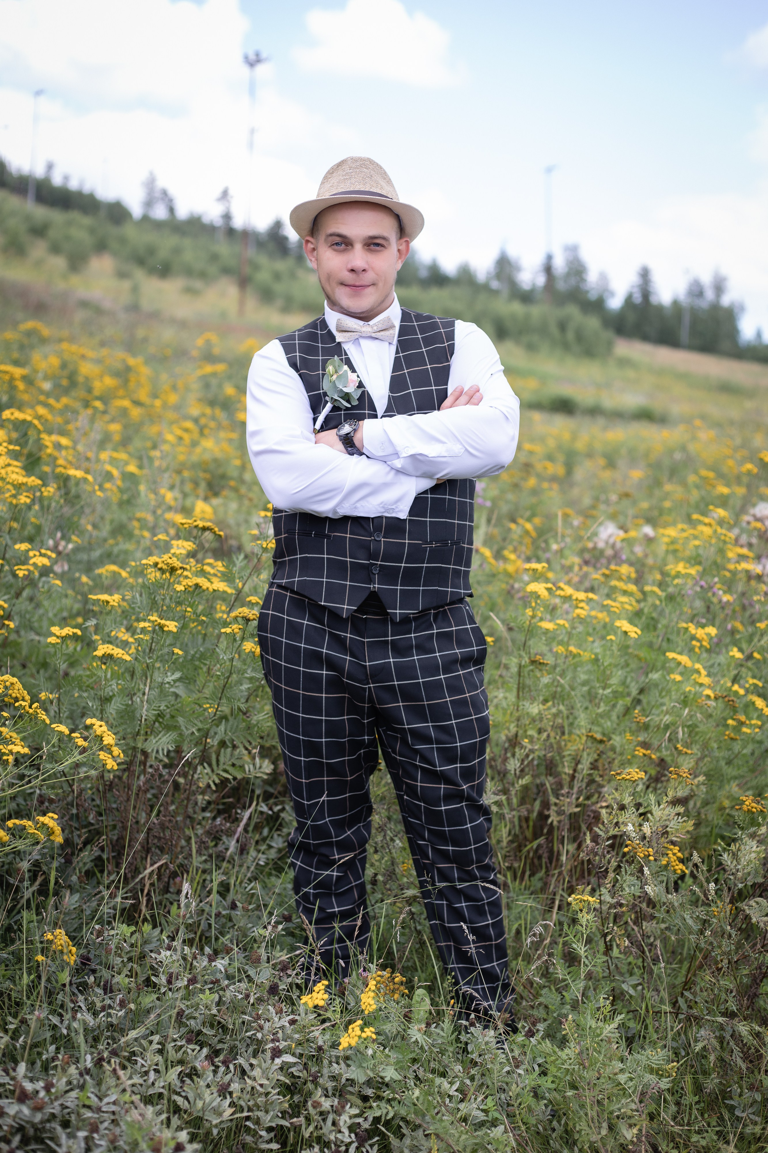 Свадебная фотосессия за городом. Фотограф Татьяна Орлова