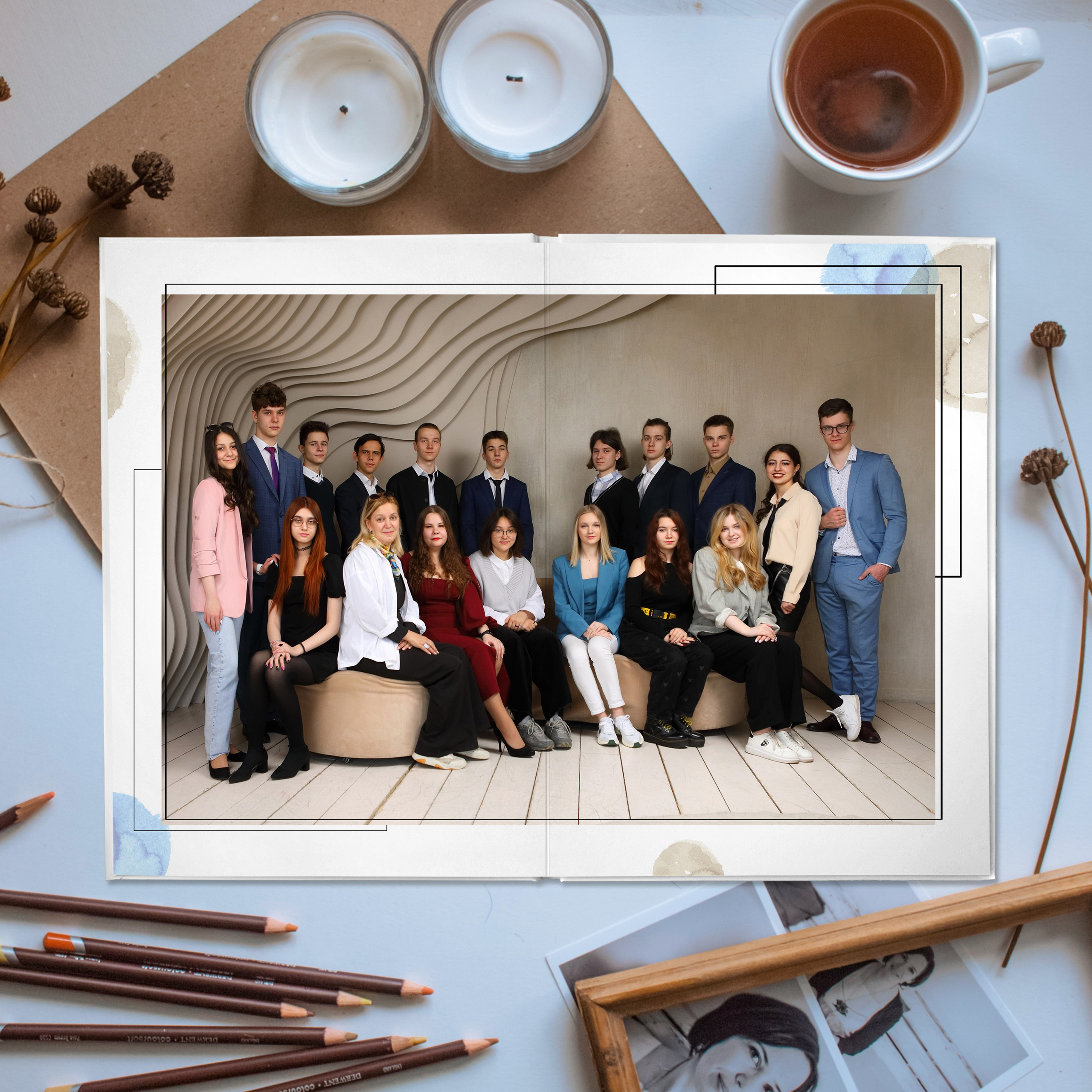 Фотосессия для школьного альбома в cross-studio, зал Эклипс. Выпускной альбом для 11 класса. Школьный фотограф Первенцева Елена.